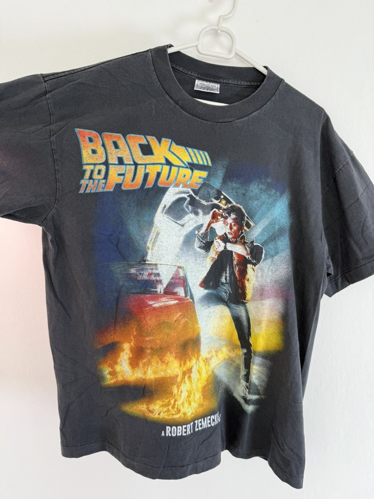 Vintage Back to the future movie merch vintage tee t shirt air mag Size US XL / EU 56 / 4 - 1 Thumbnail