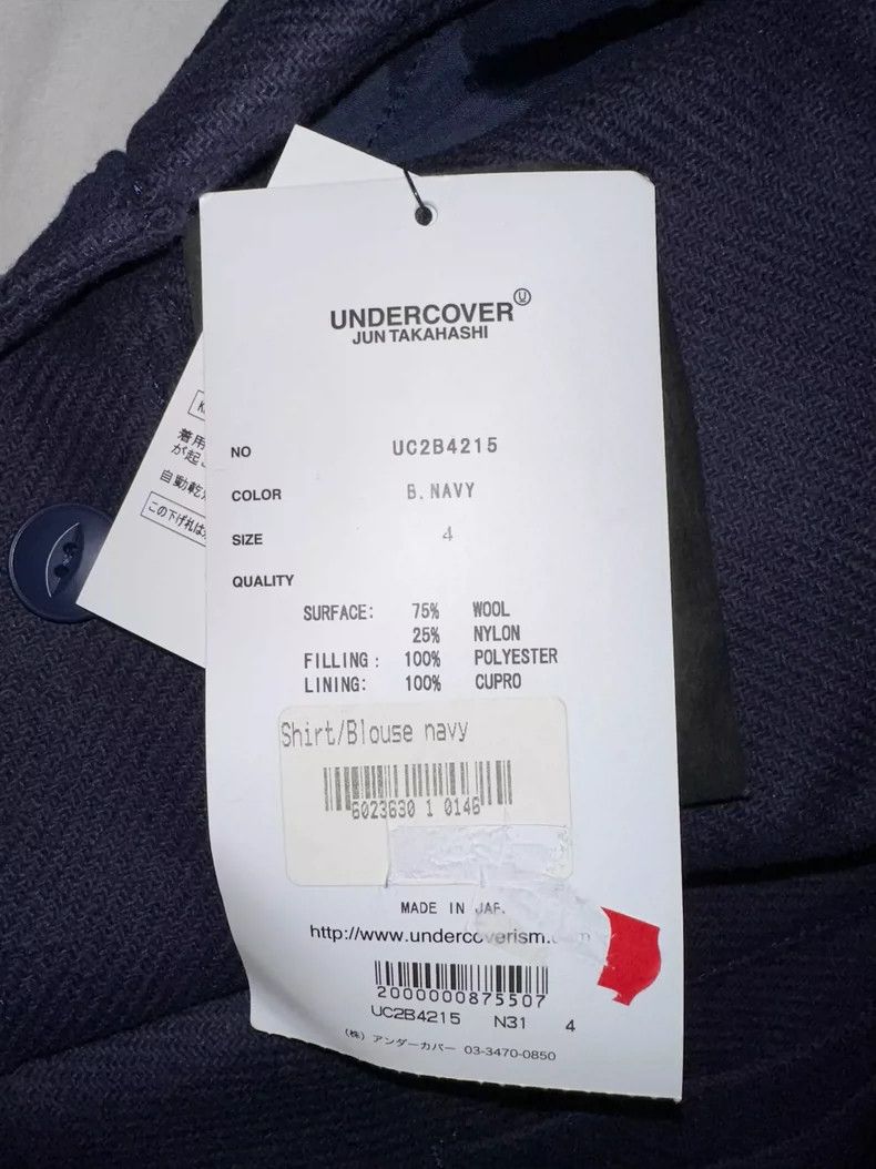 Undercover UNDERCOVERWool blend jacket 2504-Nextarrow Size US XL / EU 56 / 4 - 4 Thumbnail