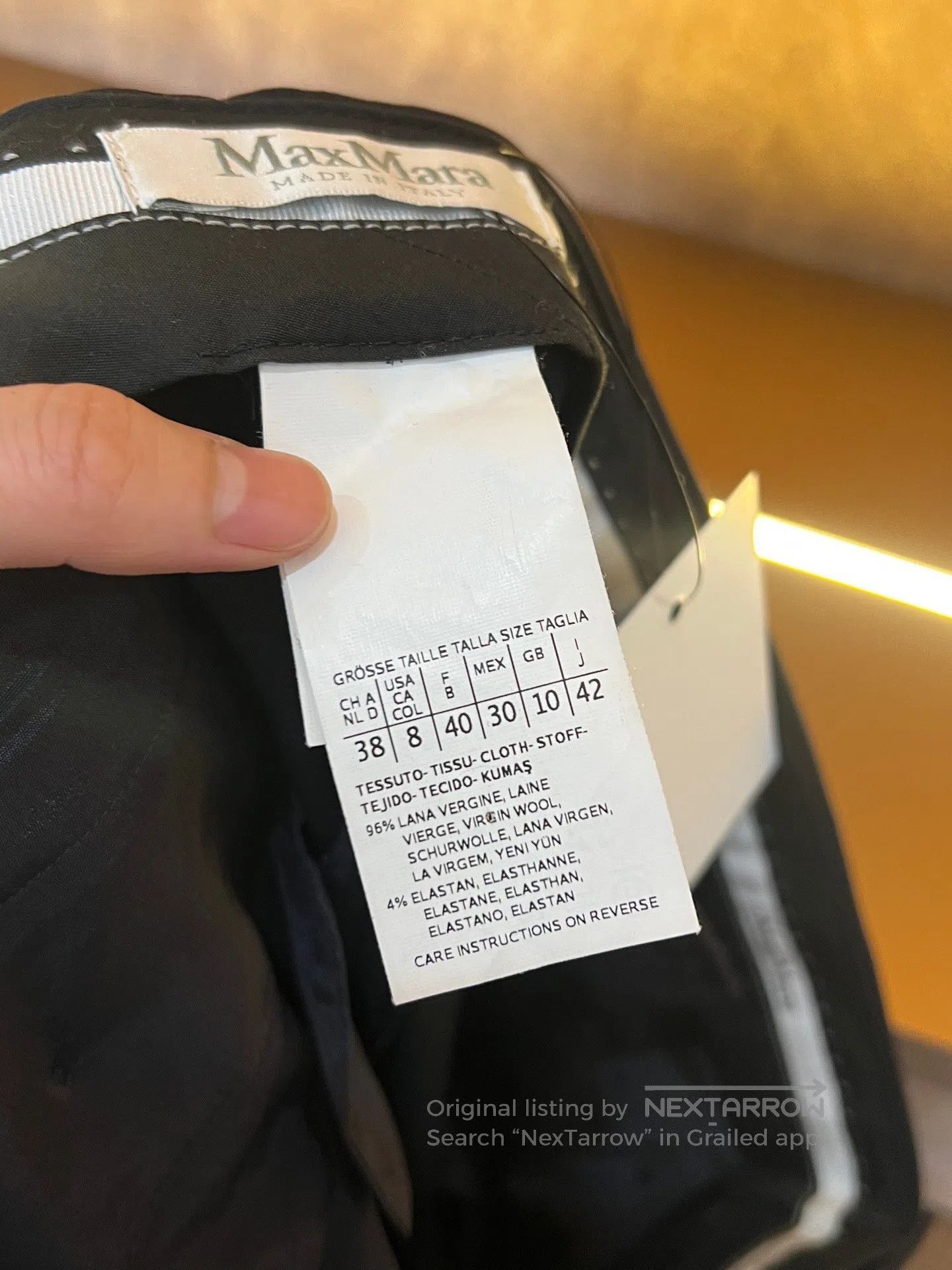 Max Mara Max Mara Trousers| Size 41" - 4 Thumbnail