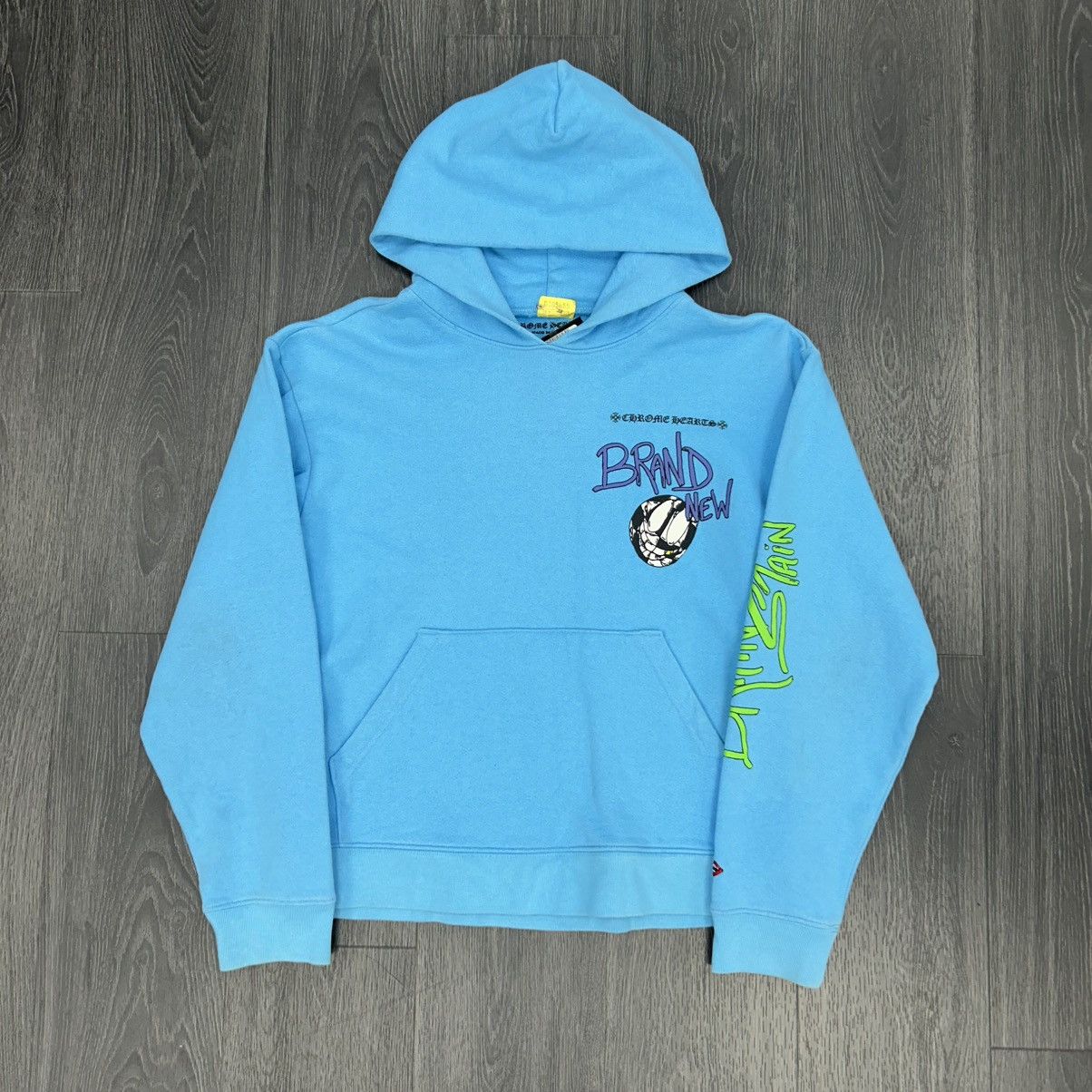 OYPY Chrome Hearts Matty Boy Brain Hoodie (Blue)
