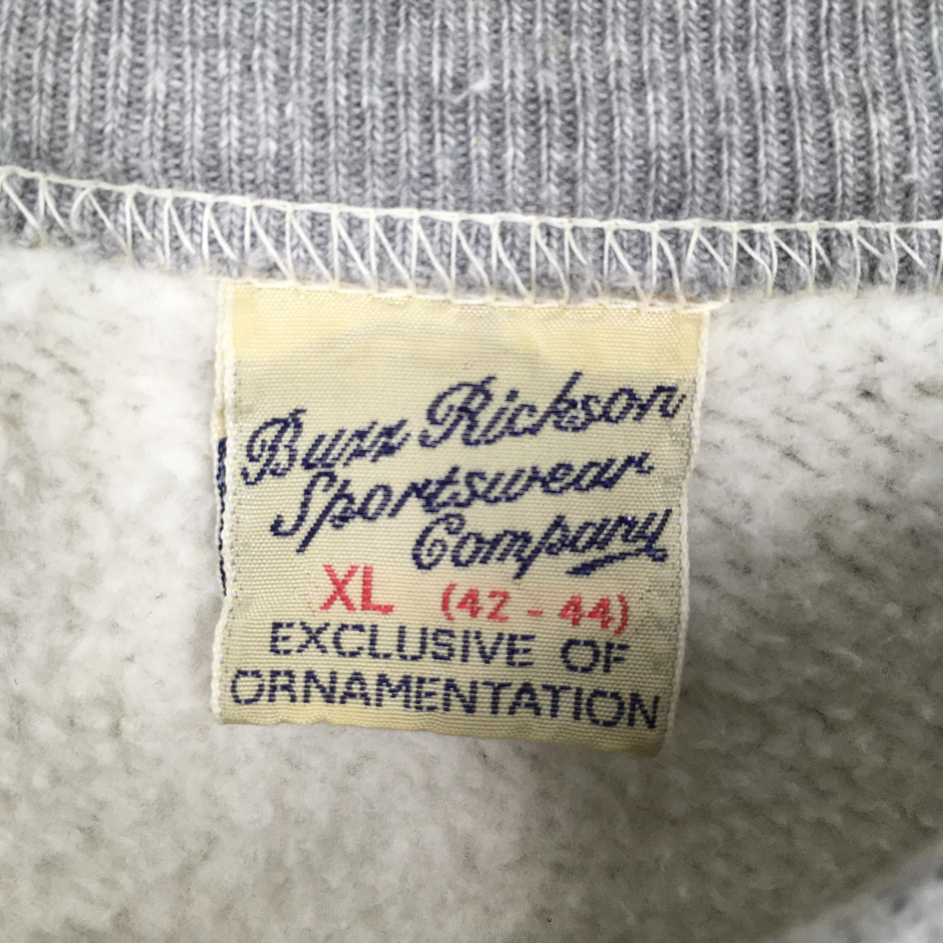 Other Vintage Buzz Rickson U.S Air Force Gray Sweatshirt XLarge Size US XL / EU 56 / 4 - 5 Thumbnail
