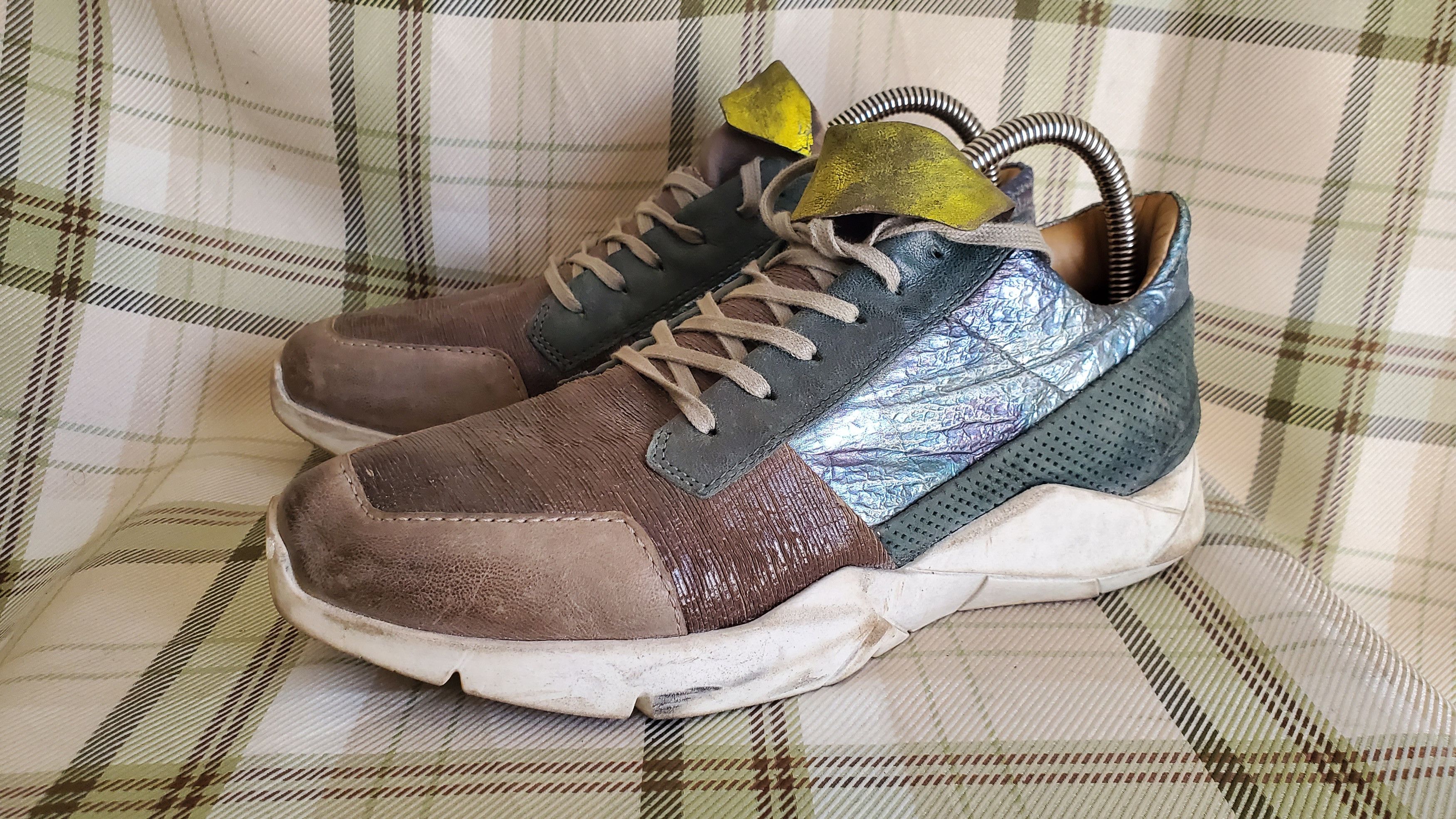 A.S.98 A.S.98 Leather Lo Top Sneakers Size US 10 / IT 40 - 1 Thumbnail