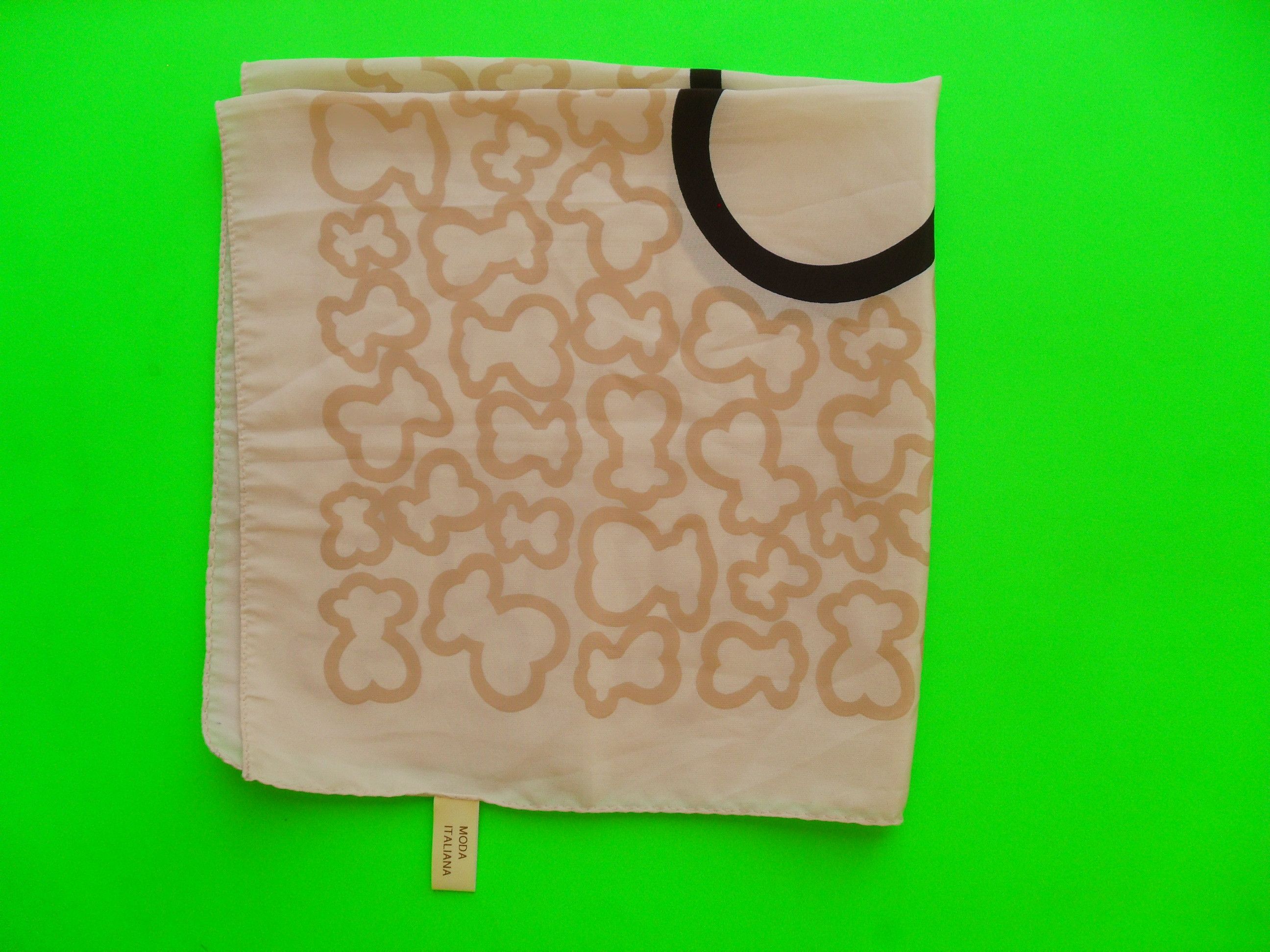 Other 100% Silk travel square scarf. Size ONE SIZE - 2 Thumbnail