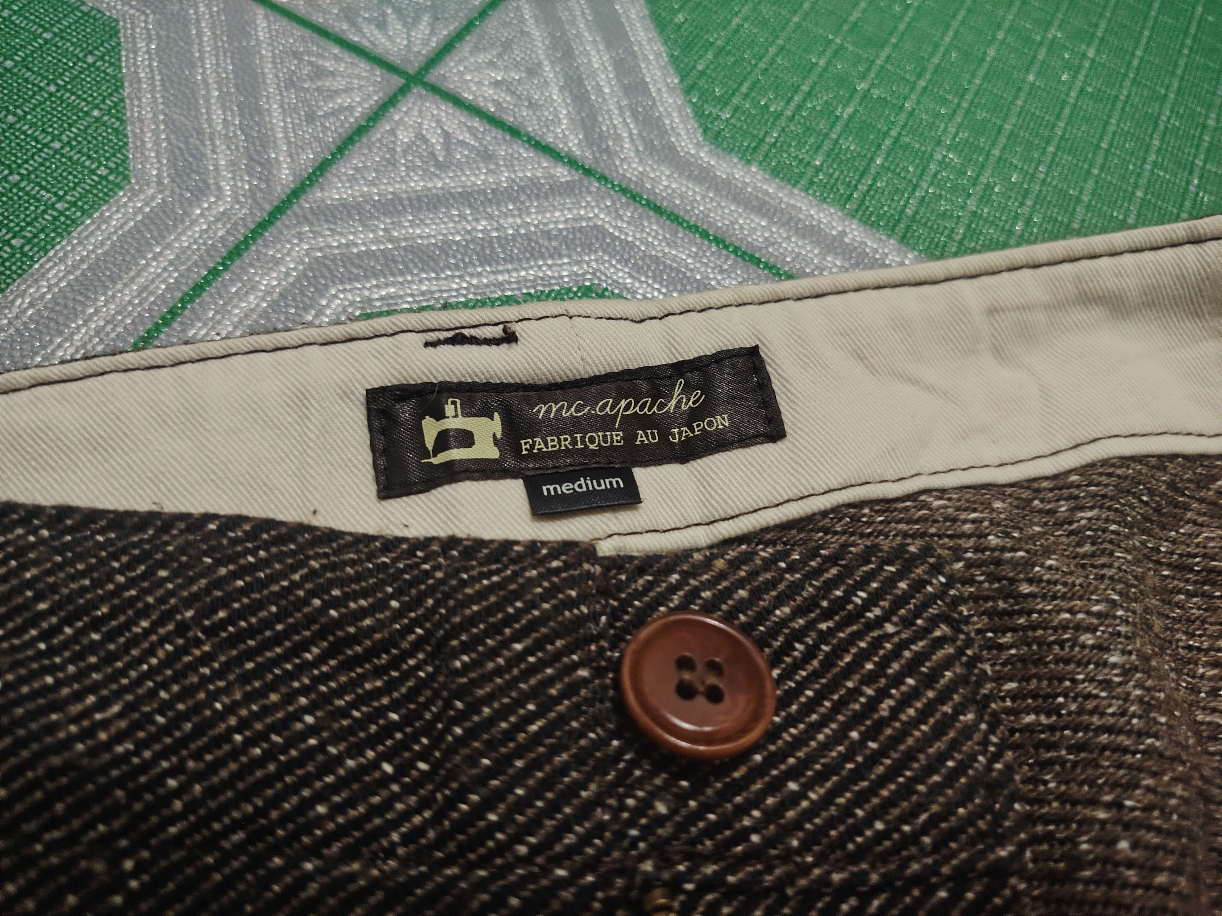 Edition Japan mc.apache brown casual pants Japanese Fabric Size US 32 / EU 48 - 7 Thumbnail