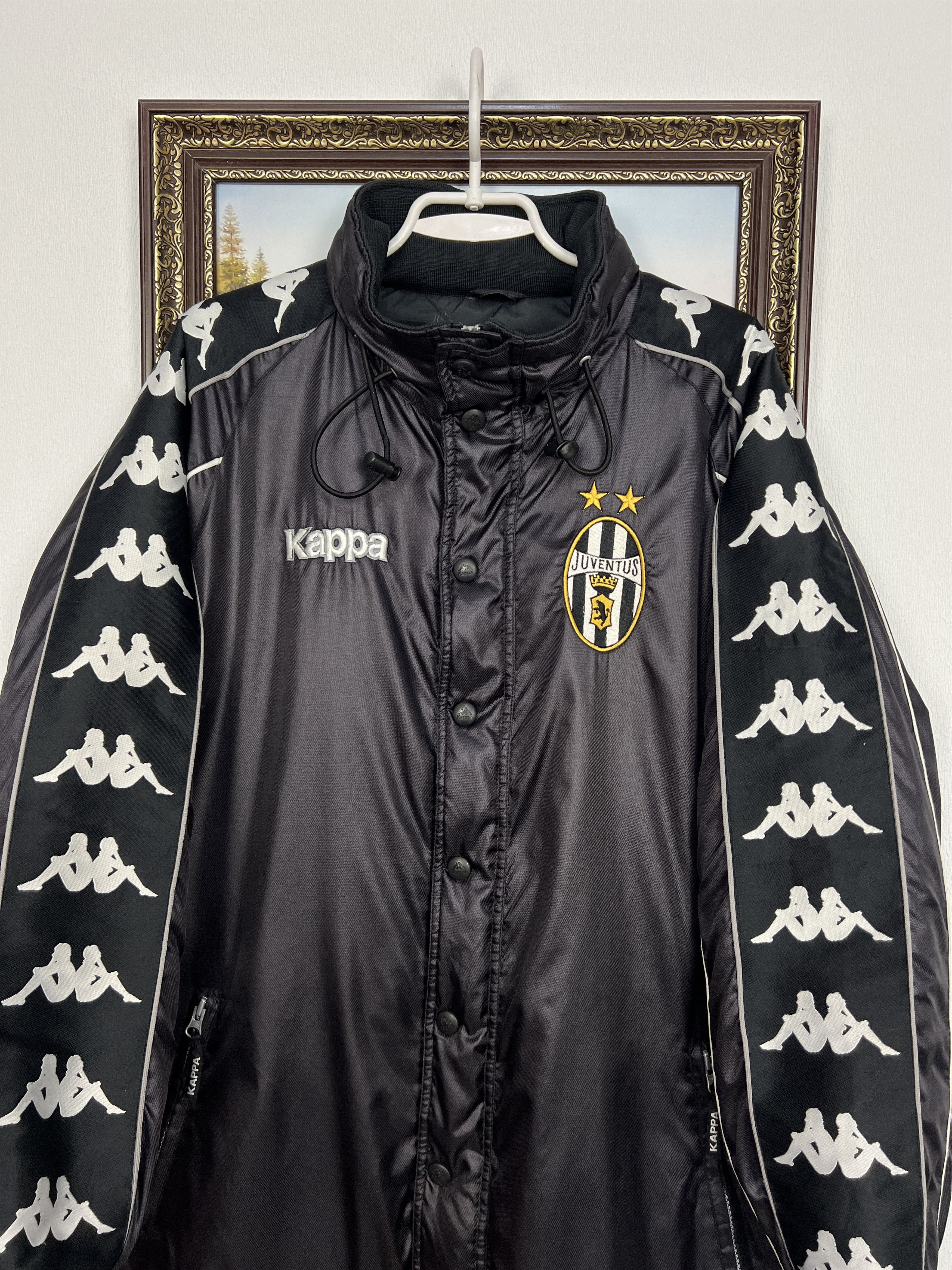 Kappa Vintage 90's Kappa Juventus Football Bomber Soccer Jacket Size US L / EU 52-54 / 3 - 2 Thumbnail