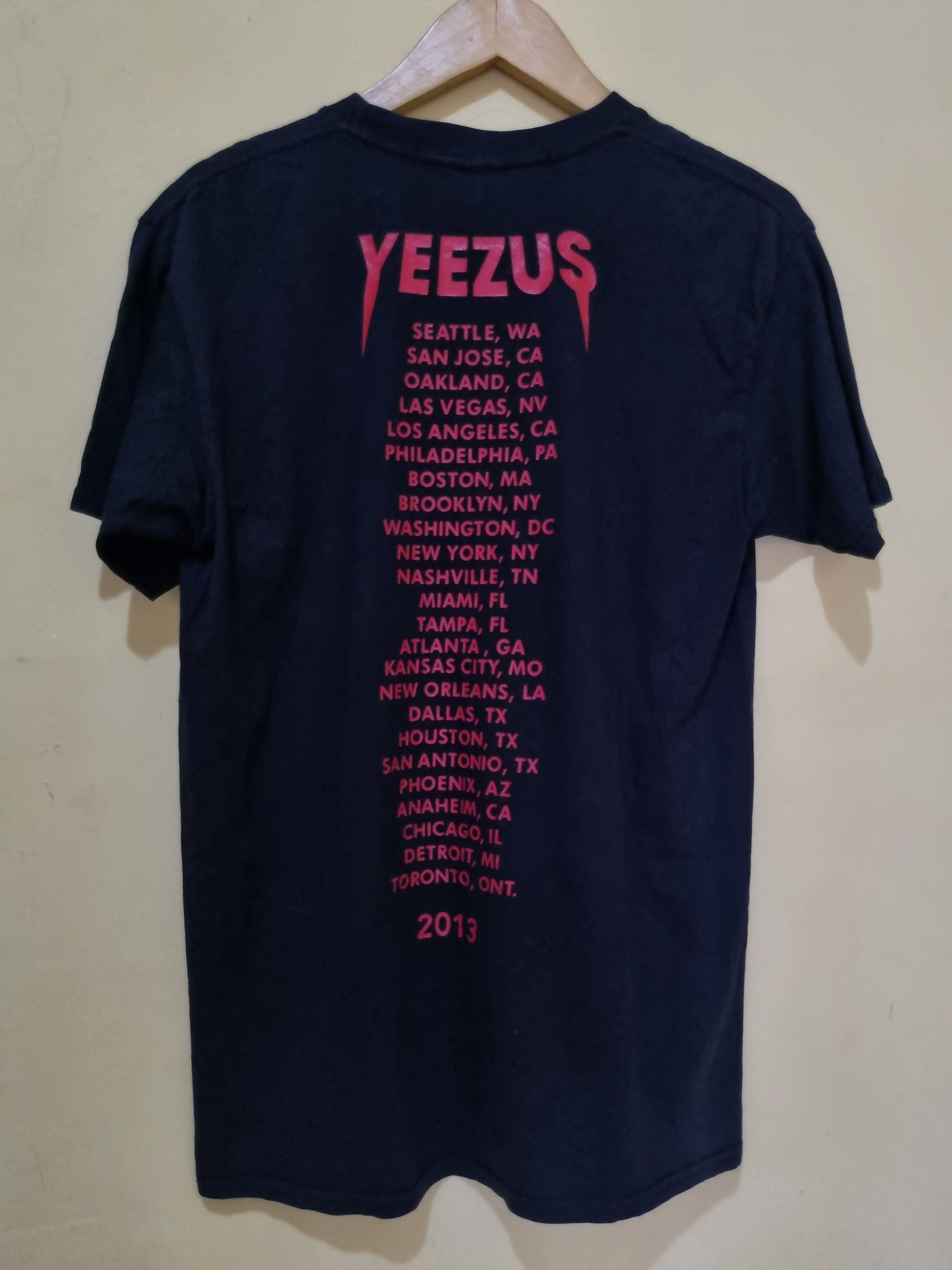 Band Tees × Rap Tees YEZZY YEEZUS TOUR Size US L / EU 52-54 / 3 - 7 Thumbnail