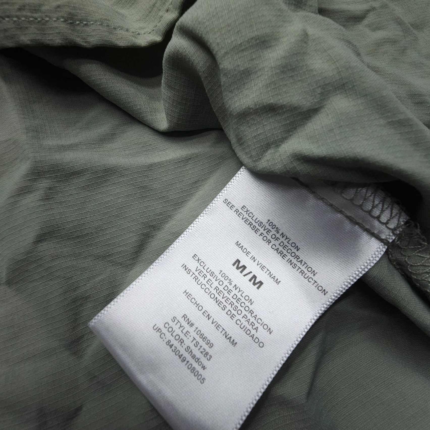 Habitat Habit Men’s Short Sleeve Shirt M Medium Green Nylon Microfiber UPF30 Outdoor Hiking Fishing Logo Button-Collar Size US M / EU 48-50 / 2 - 7 Thumbnail
