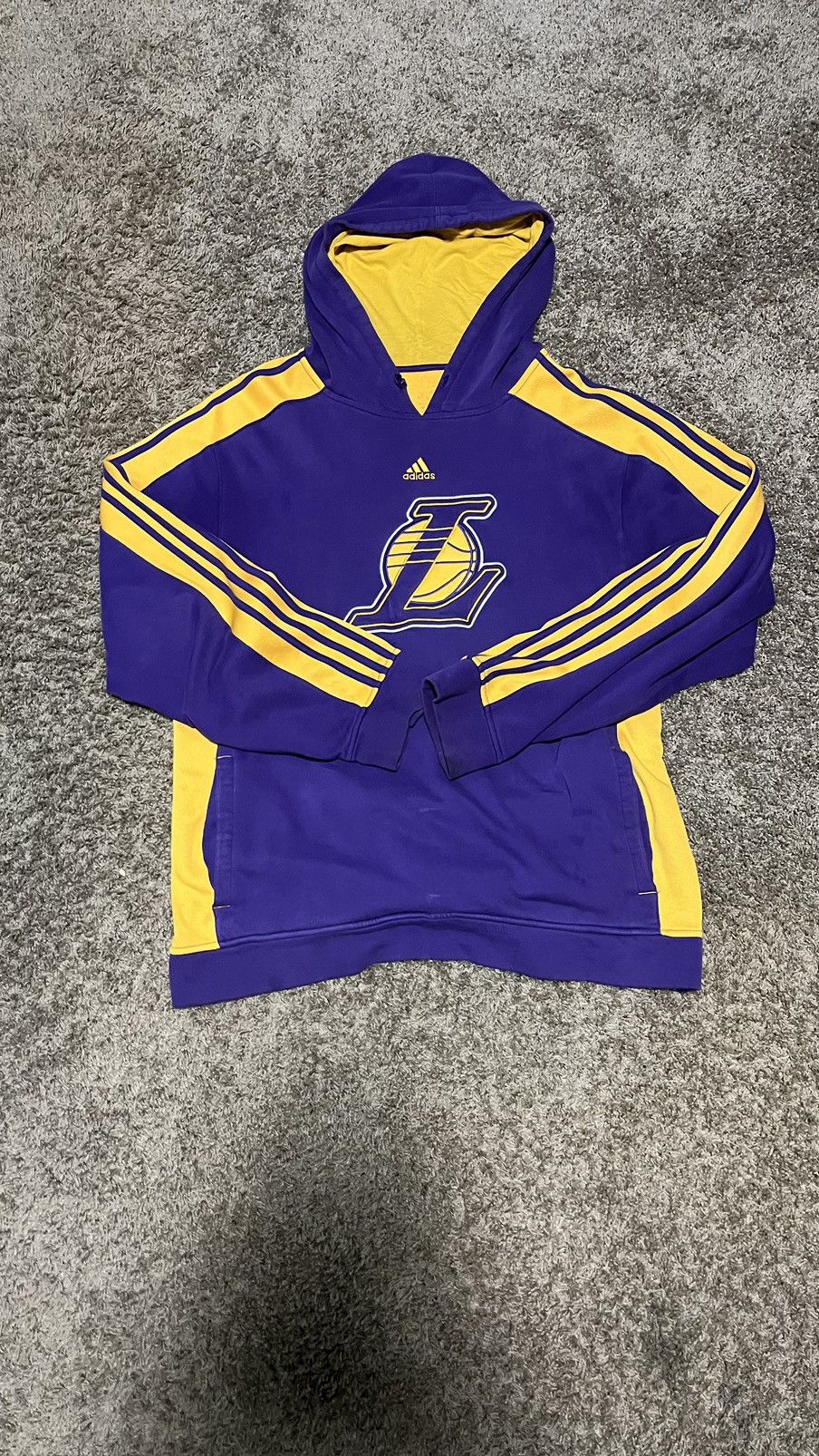 Adidas × Vintage Lakers X Adidas Size US L / EU 52-54 / 3 - 1 Thumbnail