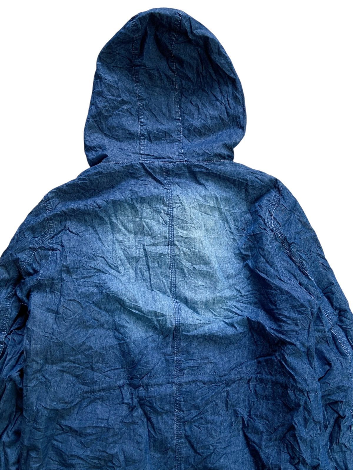 Japanese Brand SORRIDERE JAPANESE BLUE WASHED WINTER JACKET Size US L / EU 52-54 / 3 - 12 Thumbnail