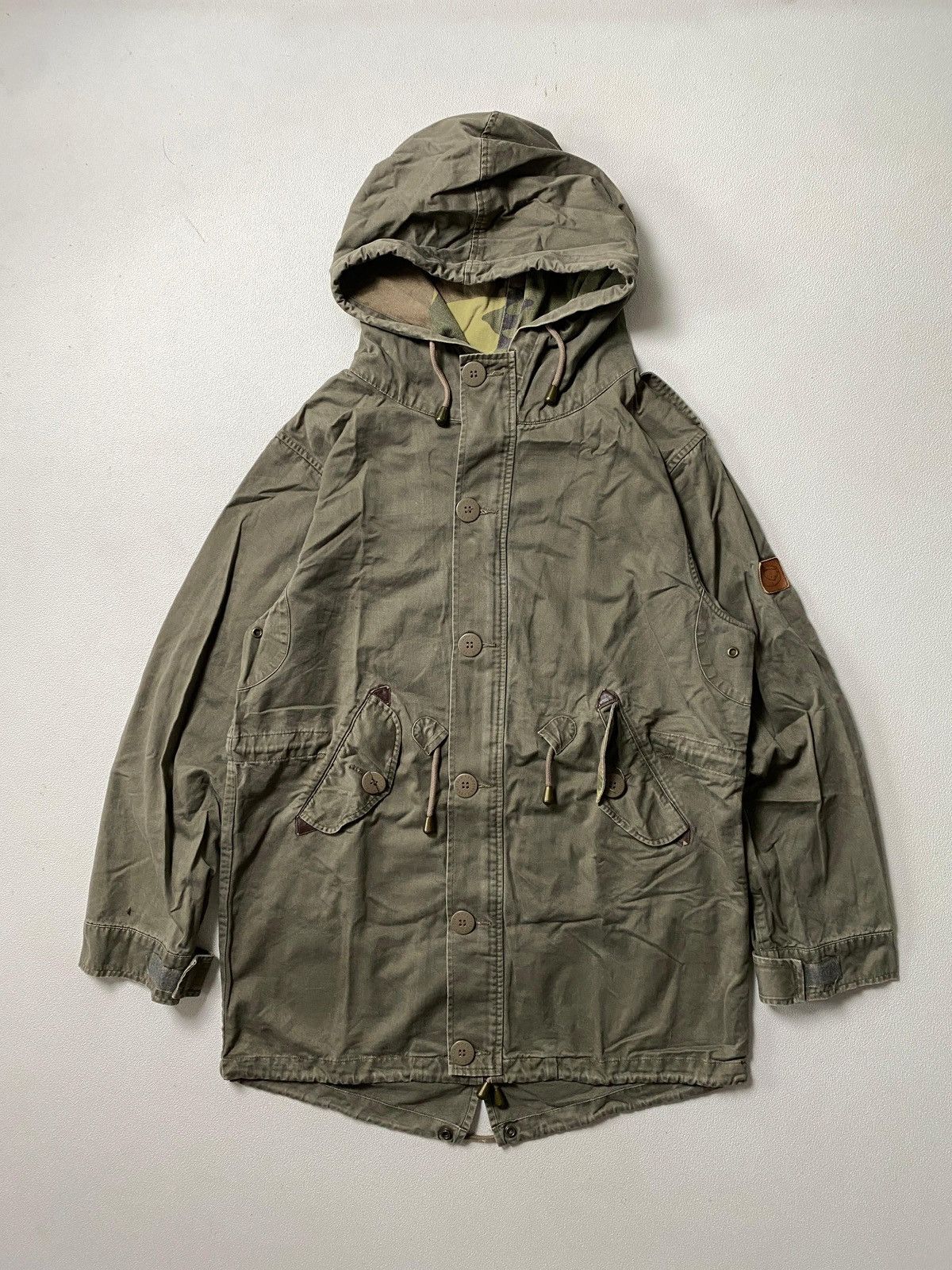 Penfield ⚡️Like Liam Gallagher⚡️Vintage Penfield Parka Jacket Size US S / EU 44-46 / 1 - 1 Thumbnail
