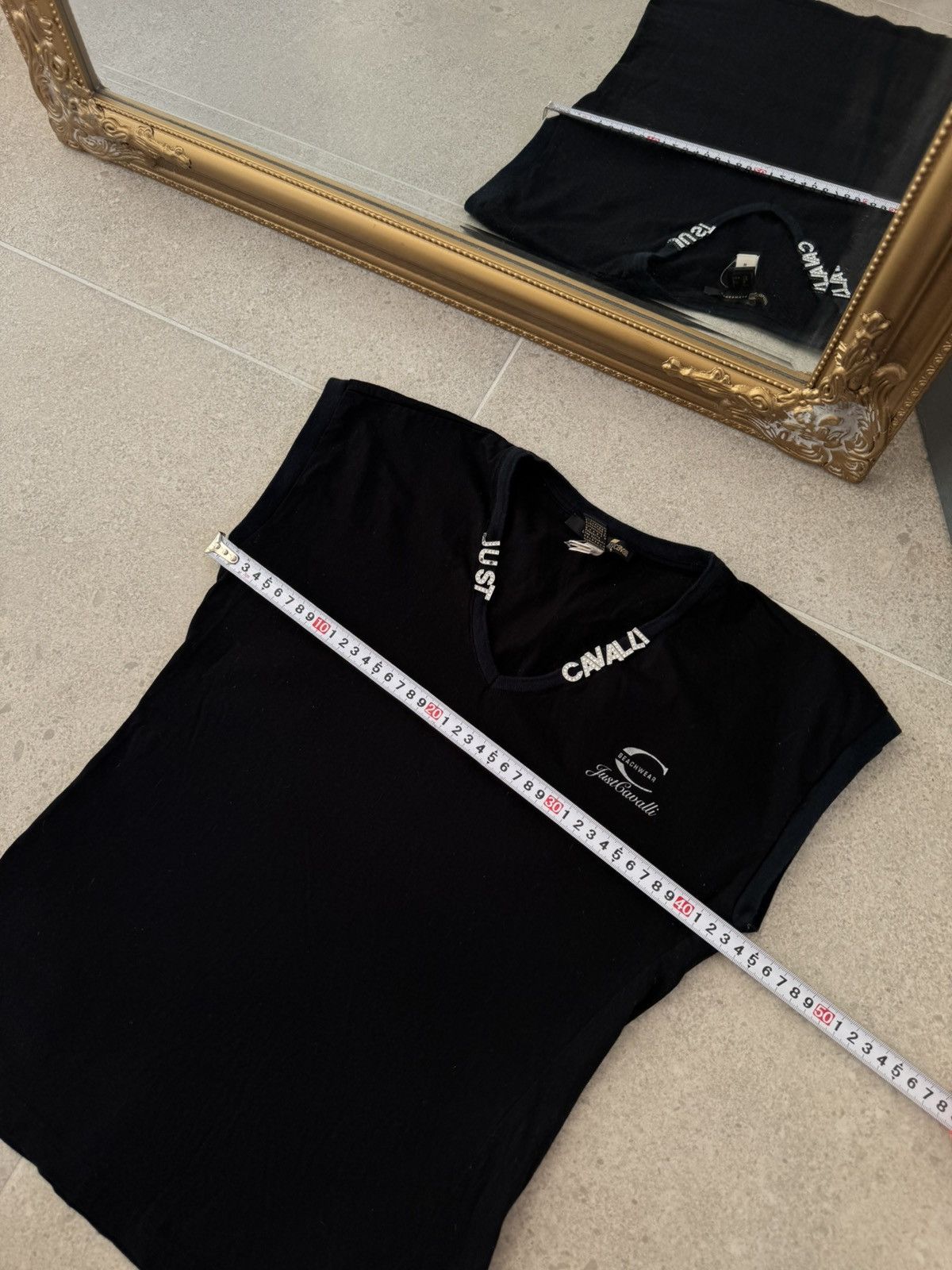 Just Cavalli ‼️ ARCHIVE JUST CAVALLI LUXURY Y2K Avant Garde T SHIRT Size XS / US 0-2 / IT 36-38 - 8 Thumbnail