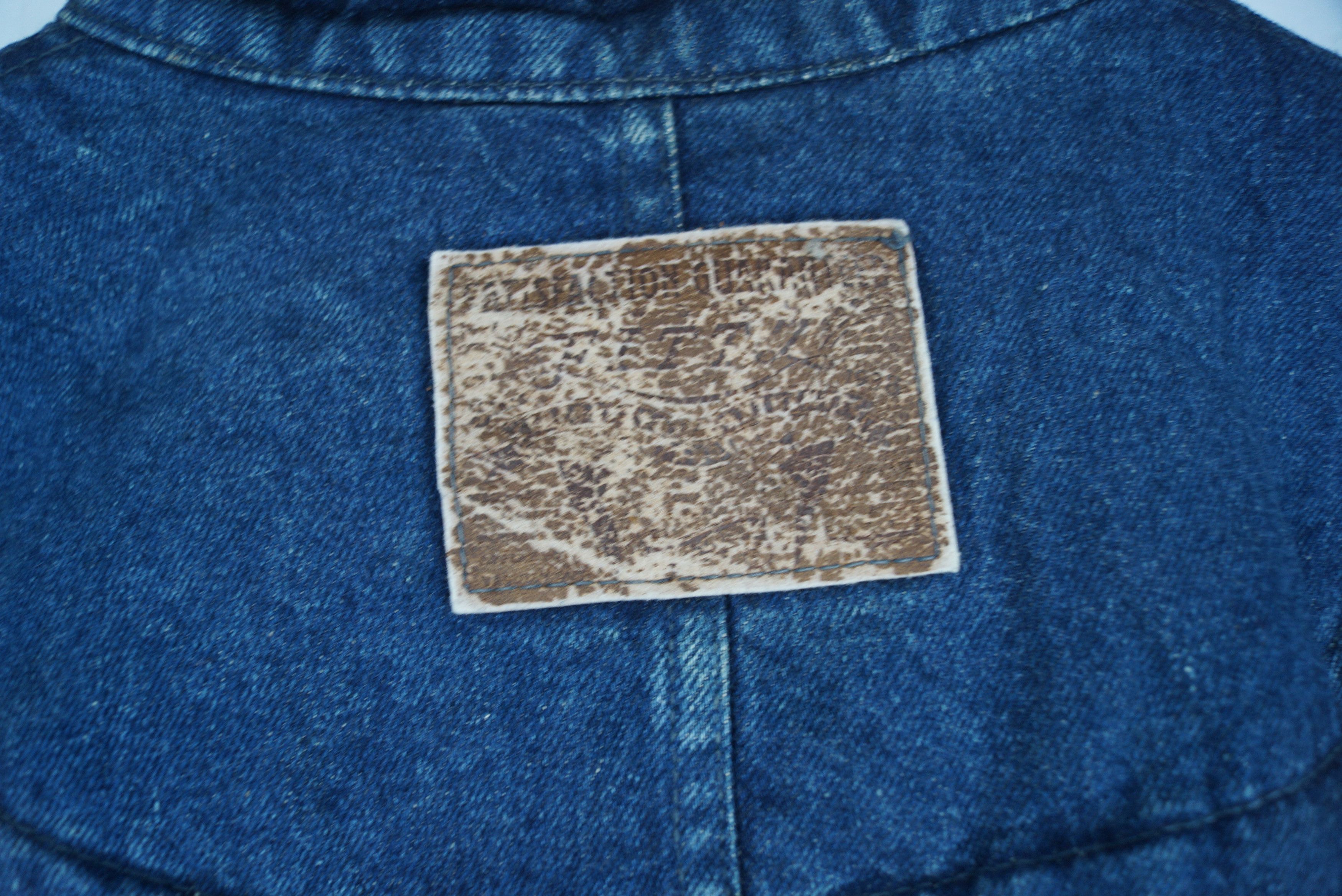 Vintage Fittz International Denim Jacket Nice Design Size US XL / EU 56 / 4 - 9 Thumbnail