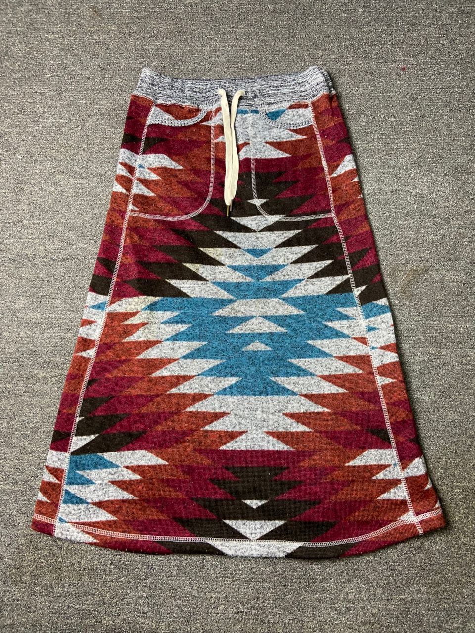 Japanese Brand Vintage Anti Ballistic Native Navajo Pattern Skirt (169) Size 27" / US 4 / IT 40 - 2 Thumbnail