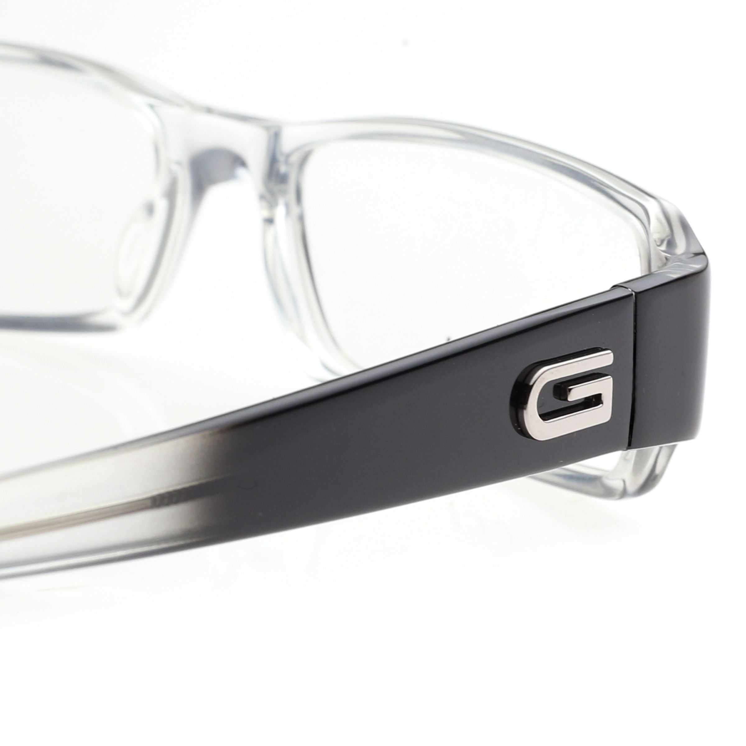 Gucci Gucci '00s Transparent Black Plastic Glasses Size ONE SIZE - 2 Thumbnail