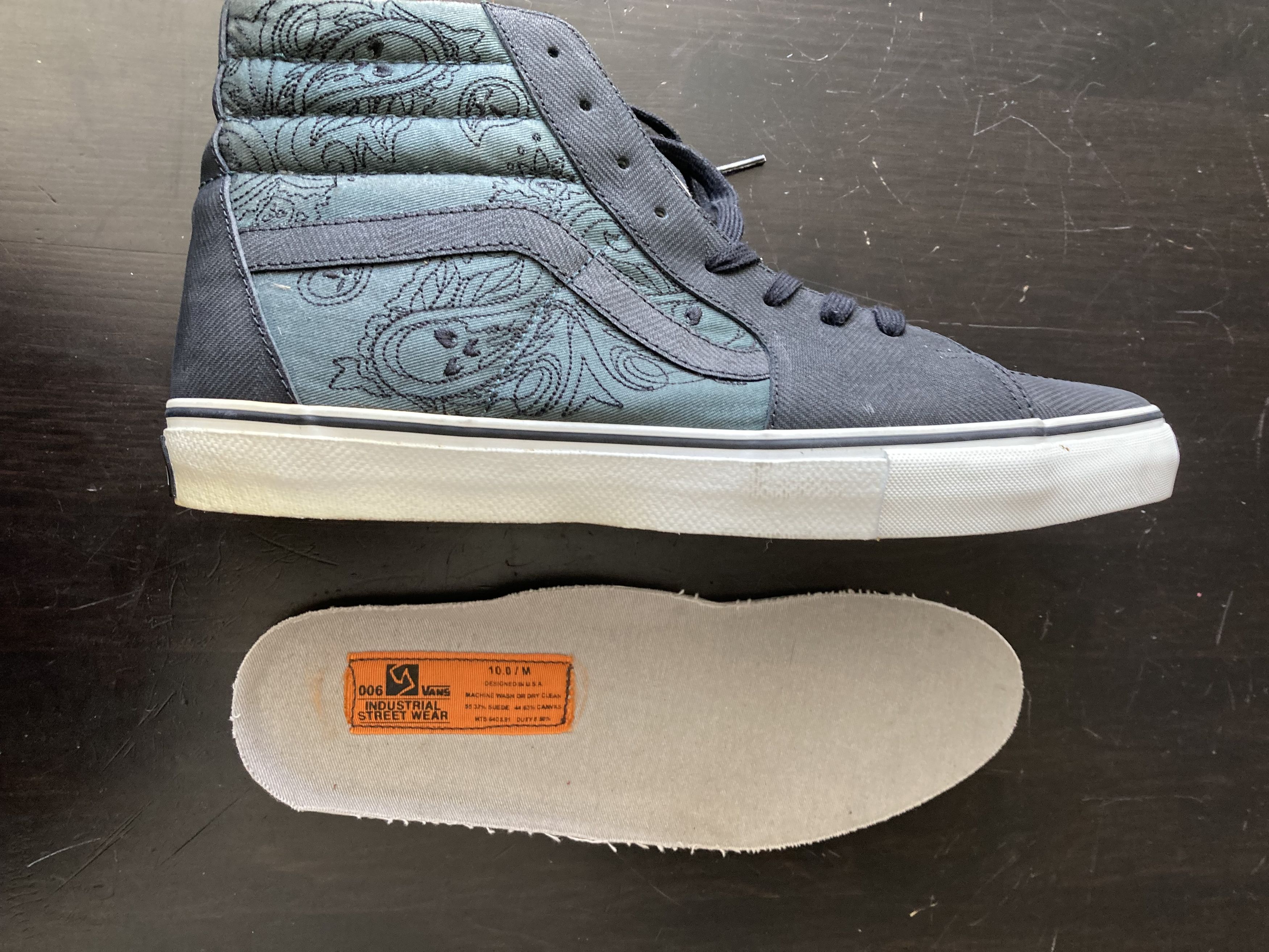 Vans Vans Syndicate / SK-HI “S“ Mr. Cartoon / Sample / New Size US 13 / EU 46 - 3 Thumbnail