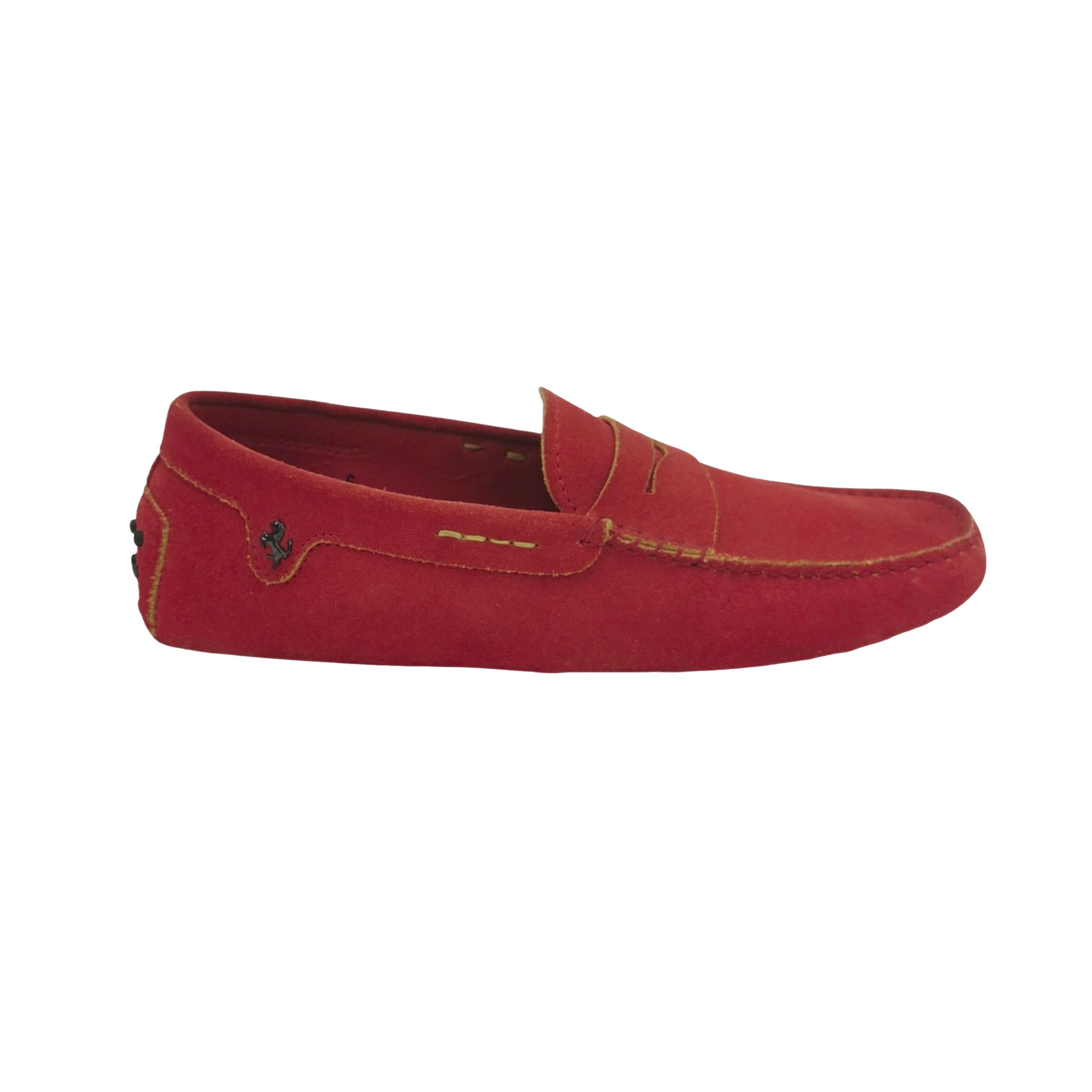 Tod's Tod's x Ferrari Suede Gommino Loafers EU 40 Size US 7 / EU 40 - 1 Thumbnail