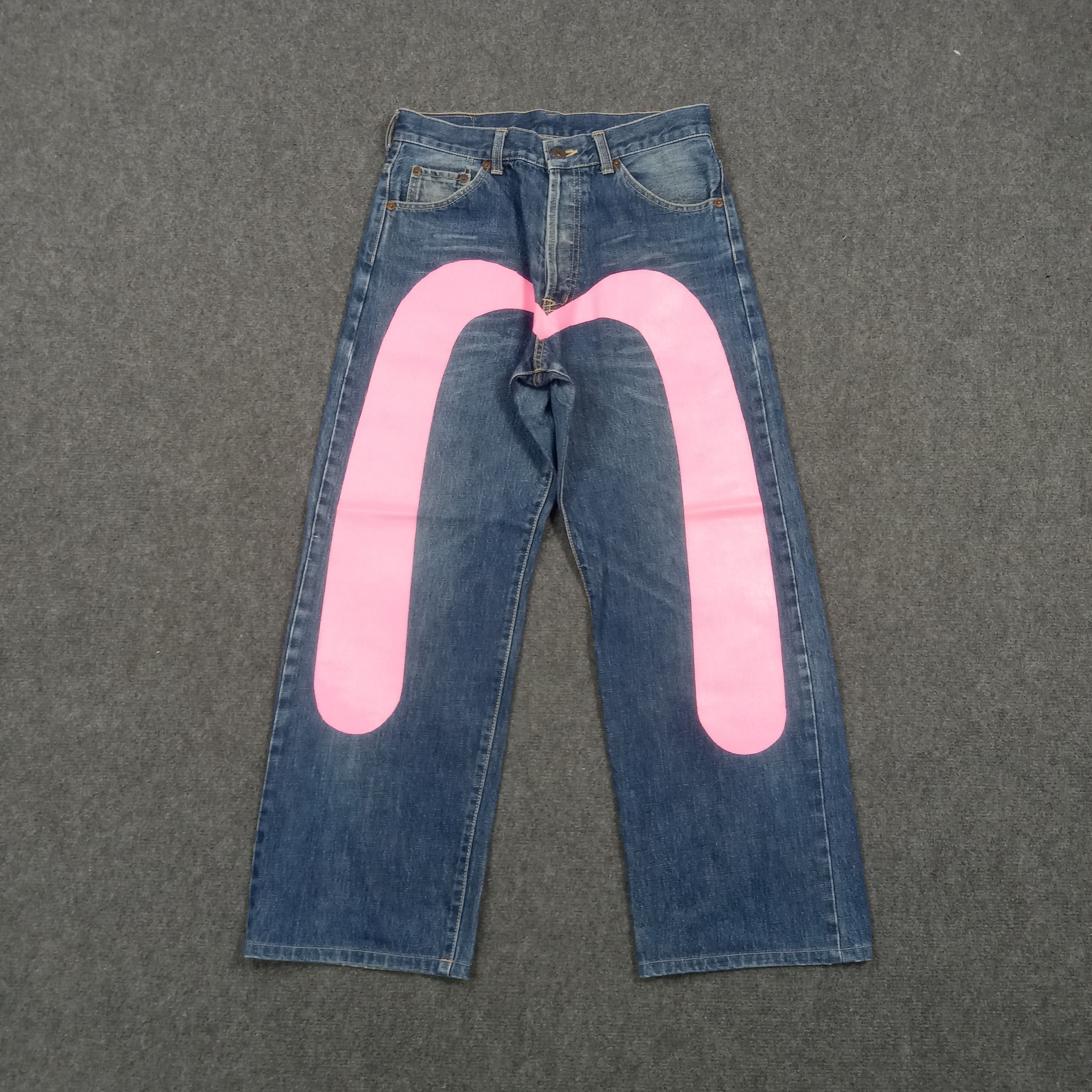 Evisu Evisu Japanese Selvedge Custom Daicock Denim Jeans C280N3 Size US 29 - 1 Thumbnail