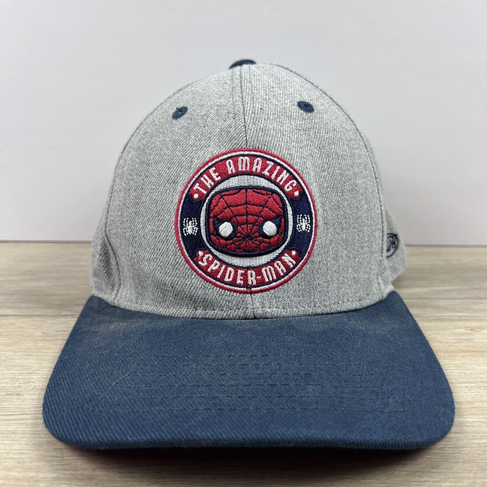 Other Spiderman Hat Amazing Spiderman Snapback Hat Gray Adjustable Size ONE SIZE - 6 Thumbnail
