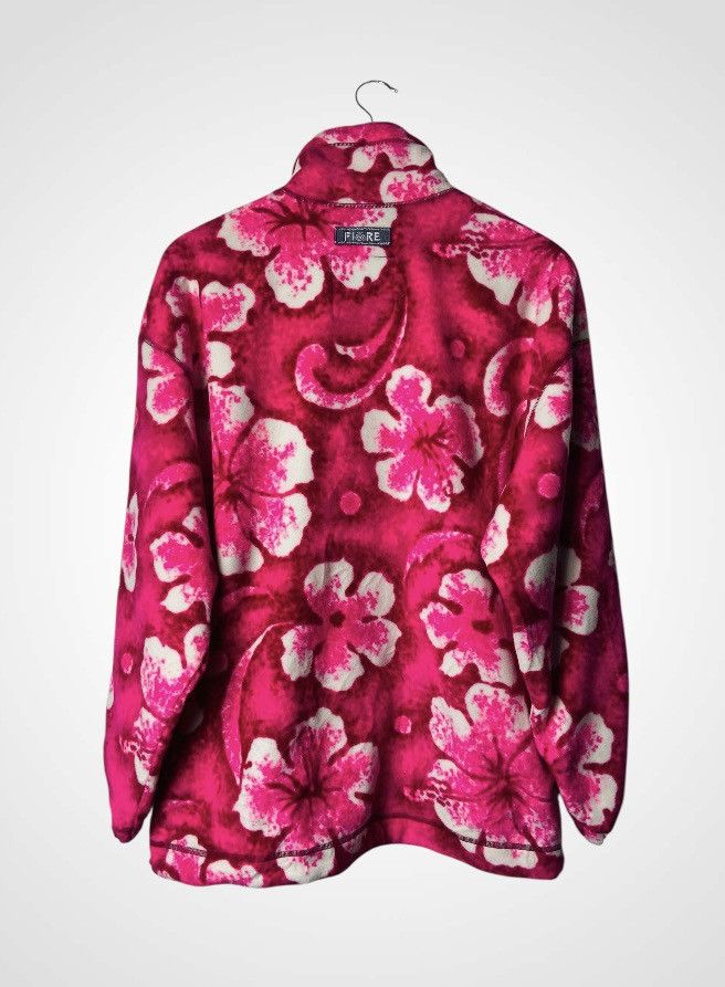Japanese Brand Vintage Fiore Half Snap Button Fleece Size US L / EU 52-54 / 3 - 2 Thumbnail