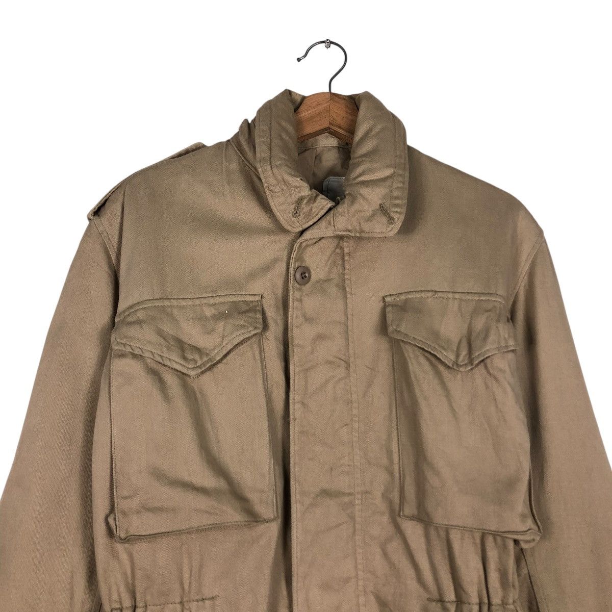 Alpha Industries 🔥VINTAGE BIKER MILITARY JACKET ALPHA INDUSTRIES MULTI POCKE Size US S / EU 44-46 / 1 - 3 Thumbnail