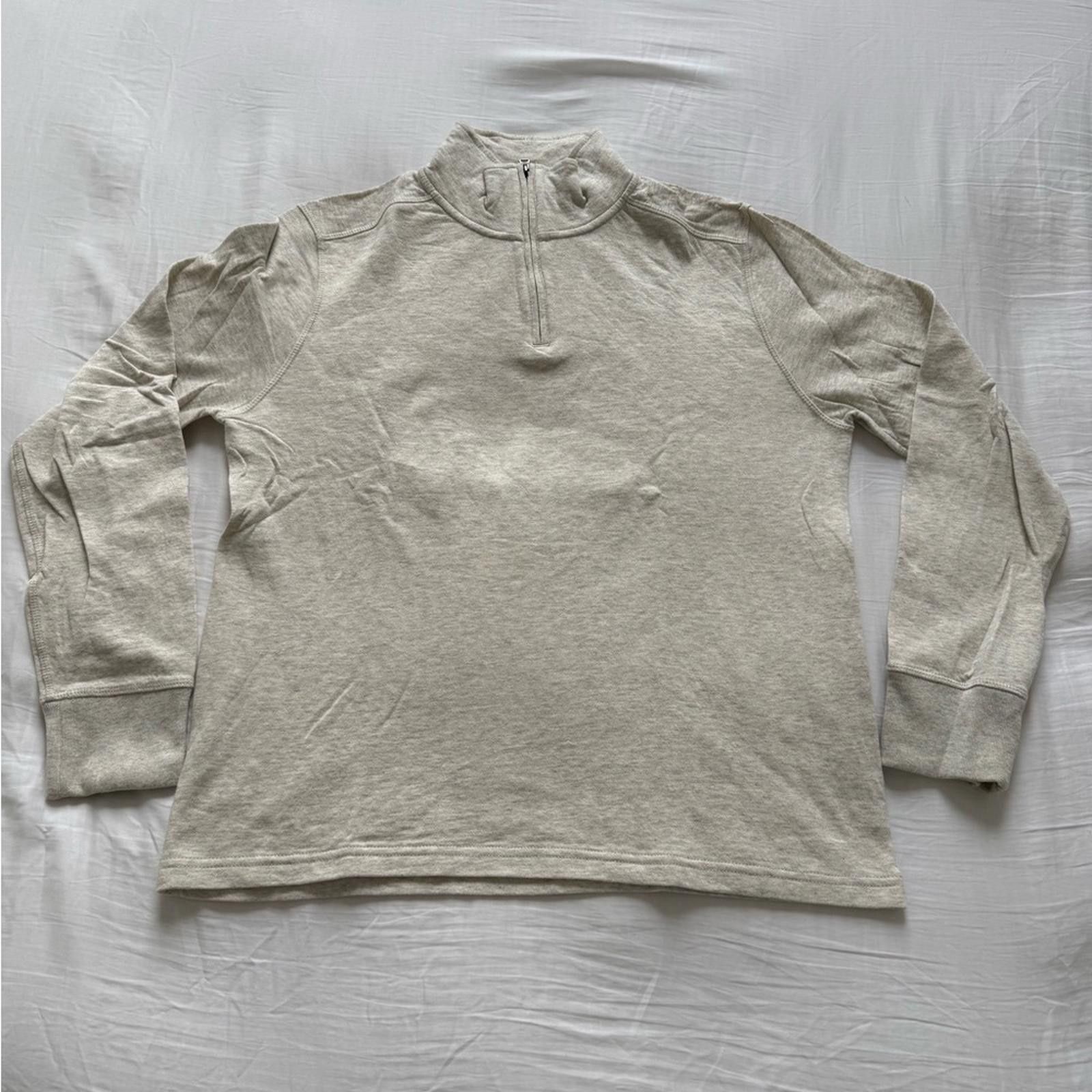 J.Crew J.Crew Heather Gray Quarter-Zip Size US M / EU 48-50 / 2 - 1 Thumbnail
