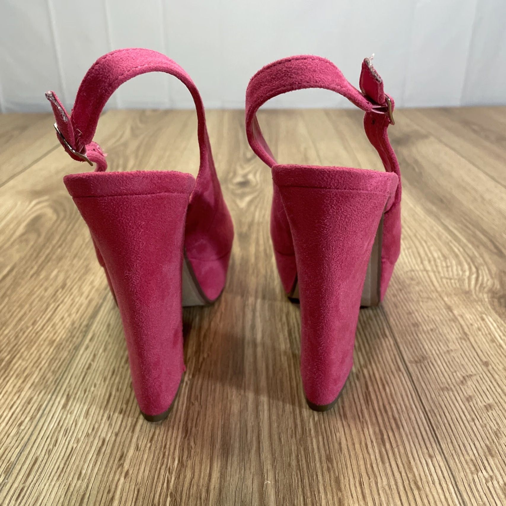 Call It Spring Call It Spring Farabee Size 9 Fuchsia Heel Open Toe Size US 9 / IT 39 - 5 Thumbnail