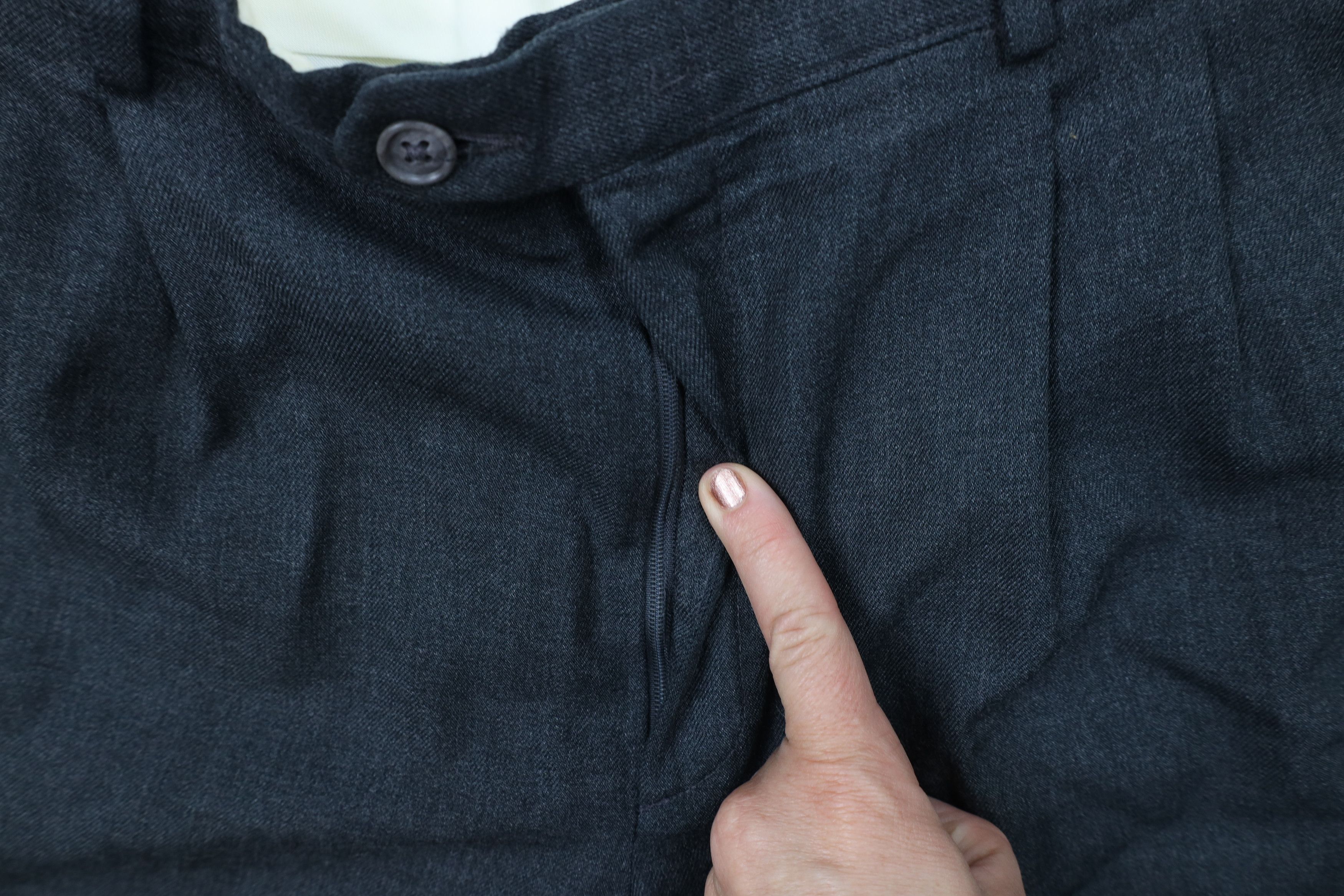 Vintage Vintage 90s Streetwear Wool Blend Straight Leg Chino Pants Size US 30 / EU 46 - 6 Thumbnail
