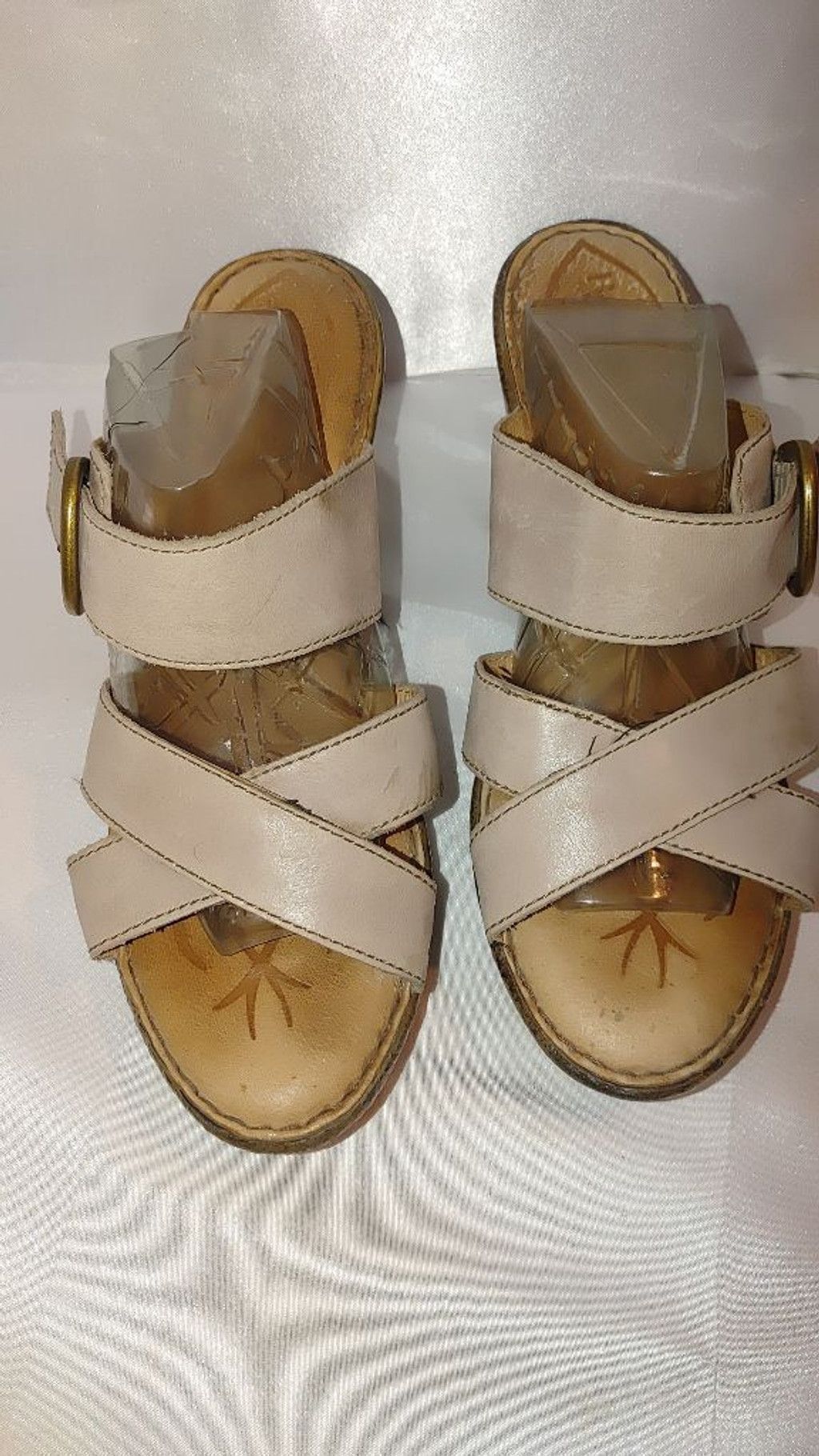 Born Born Salima Leather Sandals Size 11M Size US 11 / IT 41 - 5 Thumbnail