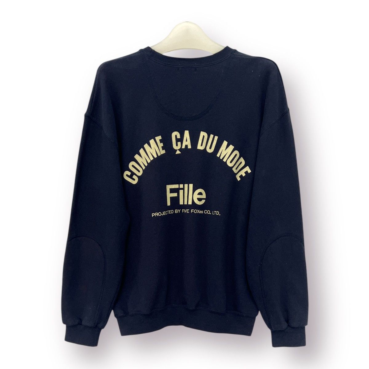 Comme Ca Ism × Japanese Brand × Vintage 🔥 Comme Ca du Mode japan Roundneck Sweatshirt Size US S / EU 44-46 / 1 - 3 Thumbnail