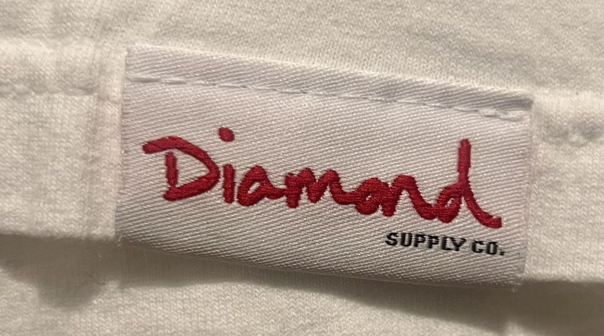 Diamond Supply Co. Authentic Diamond Supply Co tee rare white XL Size US XL / EU 56 / 4 - 2 Thumbnail