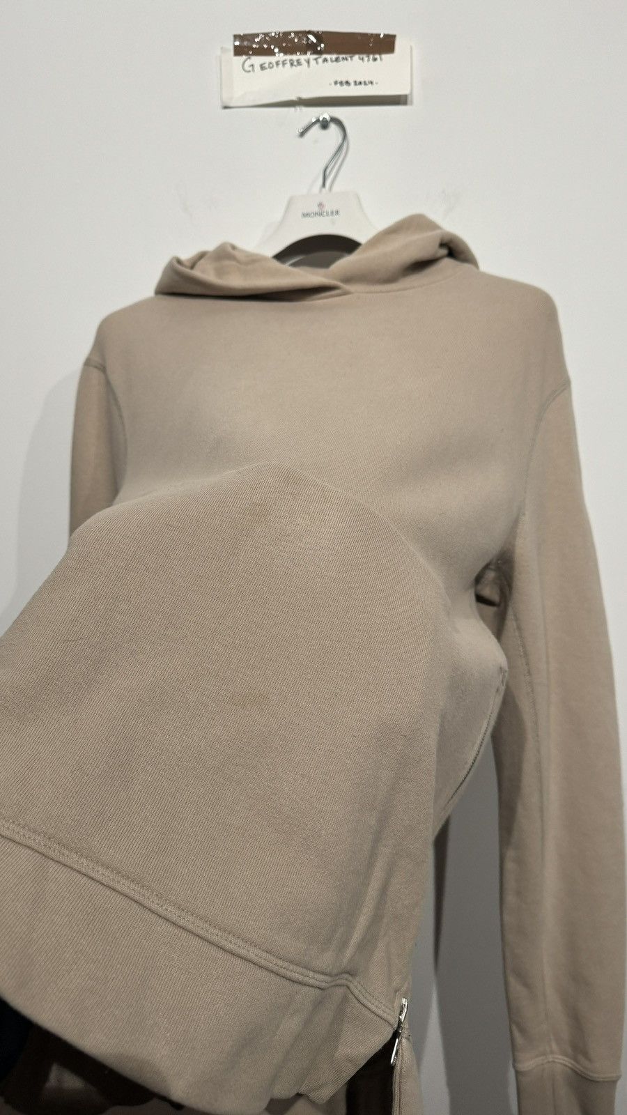 John Elliott John Elliott Mens Villain Hoodie Tan Size 3 (Large) Size US L / EU 52-54 / 3 - 4 Thumbnail