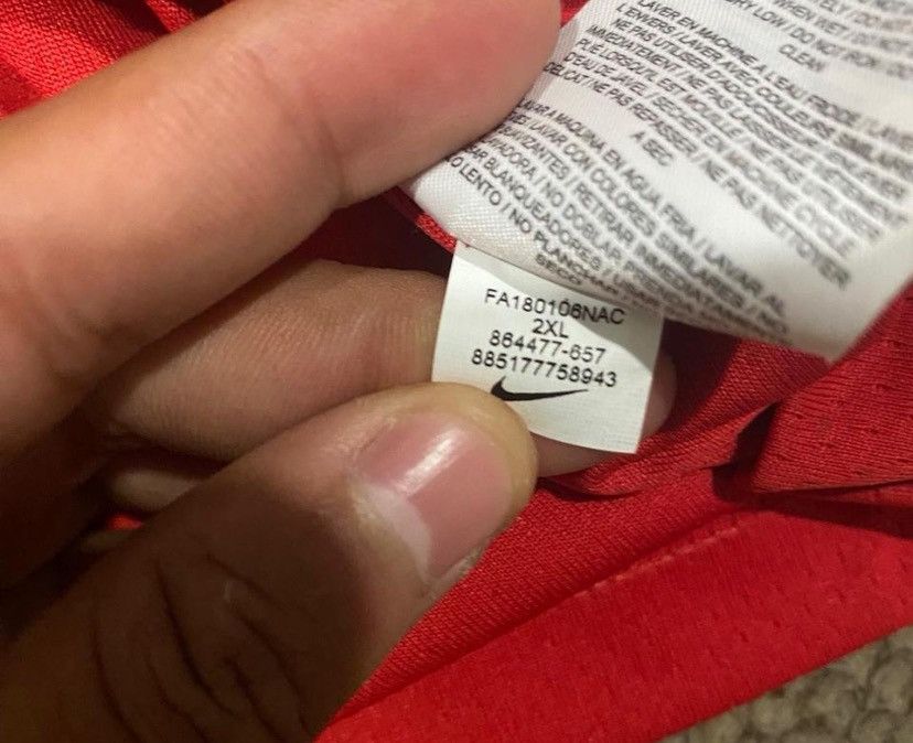 Nike Houston rockets Size US XXL / EU 58 / 5 - 3 Thumbnail