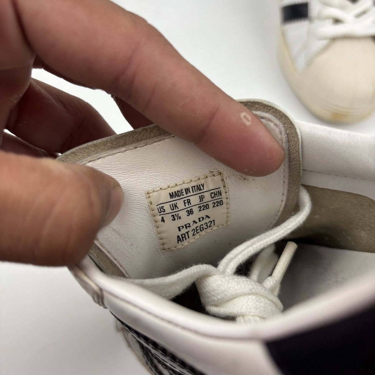 Adidas × Prada Prada x Adidas Superstar Size US 5.5 / IT 35.5 - 5 Thumbnail