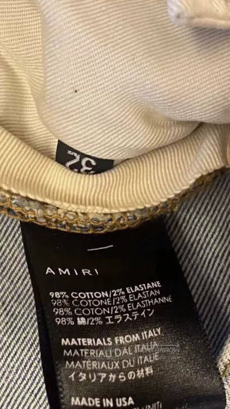 Amiri Amiri Classic Seasonal Painter's Art Splattered Jeans Size Size US 32 / EU 48 - 5 Thumbnail