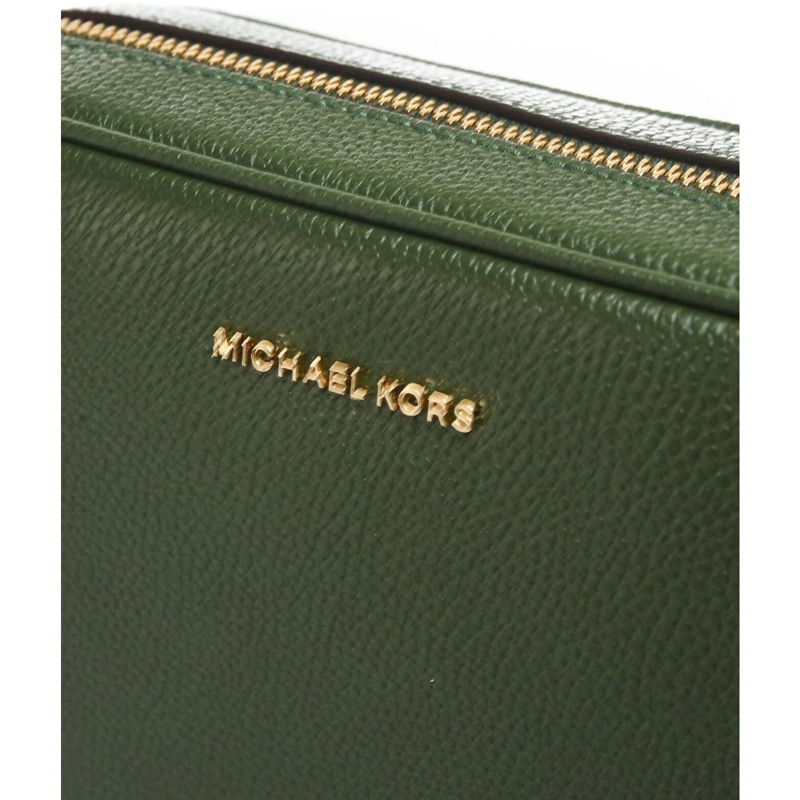 Michael Kors Michael Kors Ginny Leather Crossbody Bag Green EUC MSRP $248 Size ONE SIZE - 16 Thumbnail