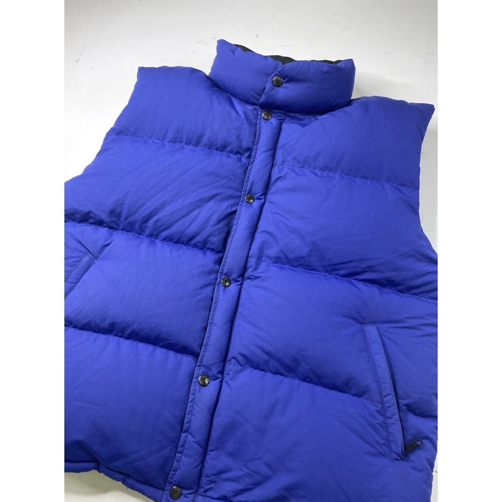 The North Face VINTAGE The North Face Puffer Down Vest Blue Men’s M-XL Full Zip Snaps Vest Size US M / EU 48-50 / 2 - 4 Thumbnail