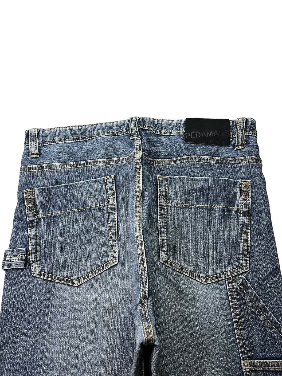Japanese Brand SALES🔥Vintage Japanese Faded Wash Carpenter Loose Jeans Size US 30 / EU 46 - 8 Thumbnail