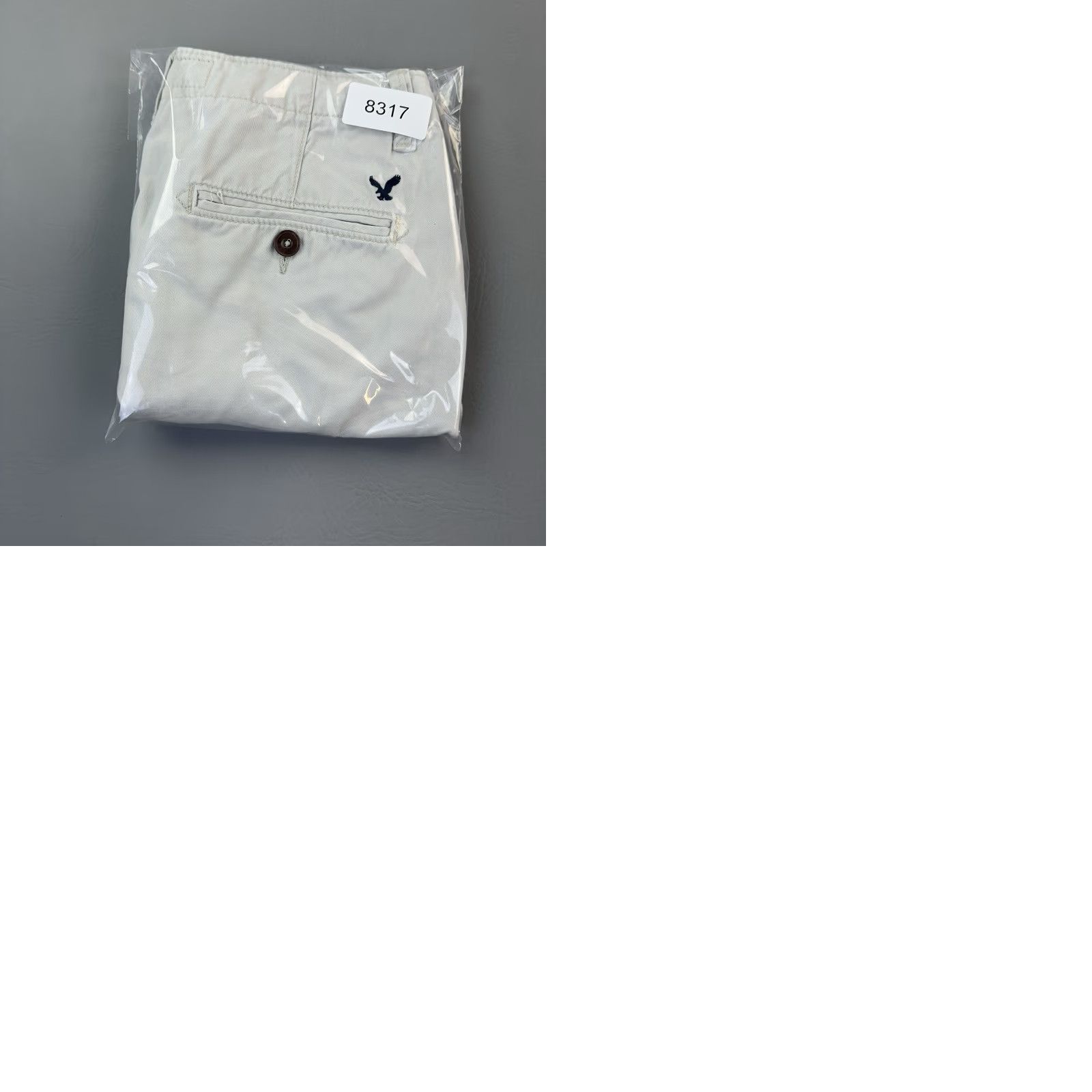 American Eagle Outfitters VINTAGE American Eagle Shorts Mens 30 Beige Classic Fit Flat Front Chino Preppy Casual Size US 30 / EU 46 - 9 Thumbnail