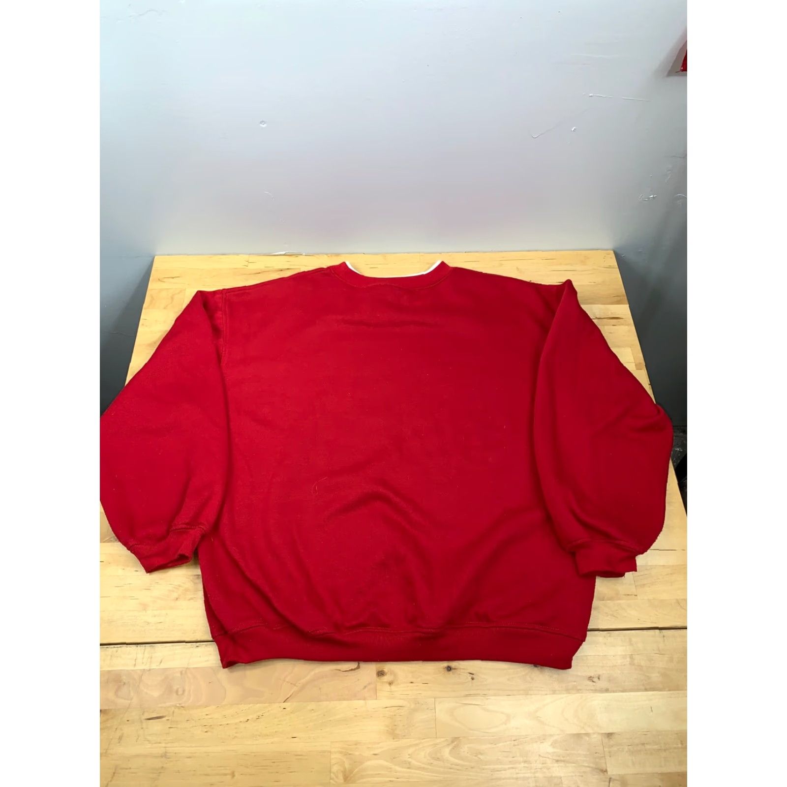 Basic Editions VINTAGE Basic Editions Red Kitten Sweater Shirt M Plus Size Christmas 1990s Womens Size M / US 6-8 / IT 42-44 - 3 Thumbnail