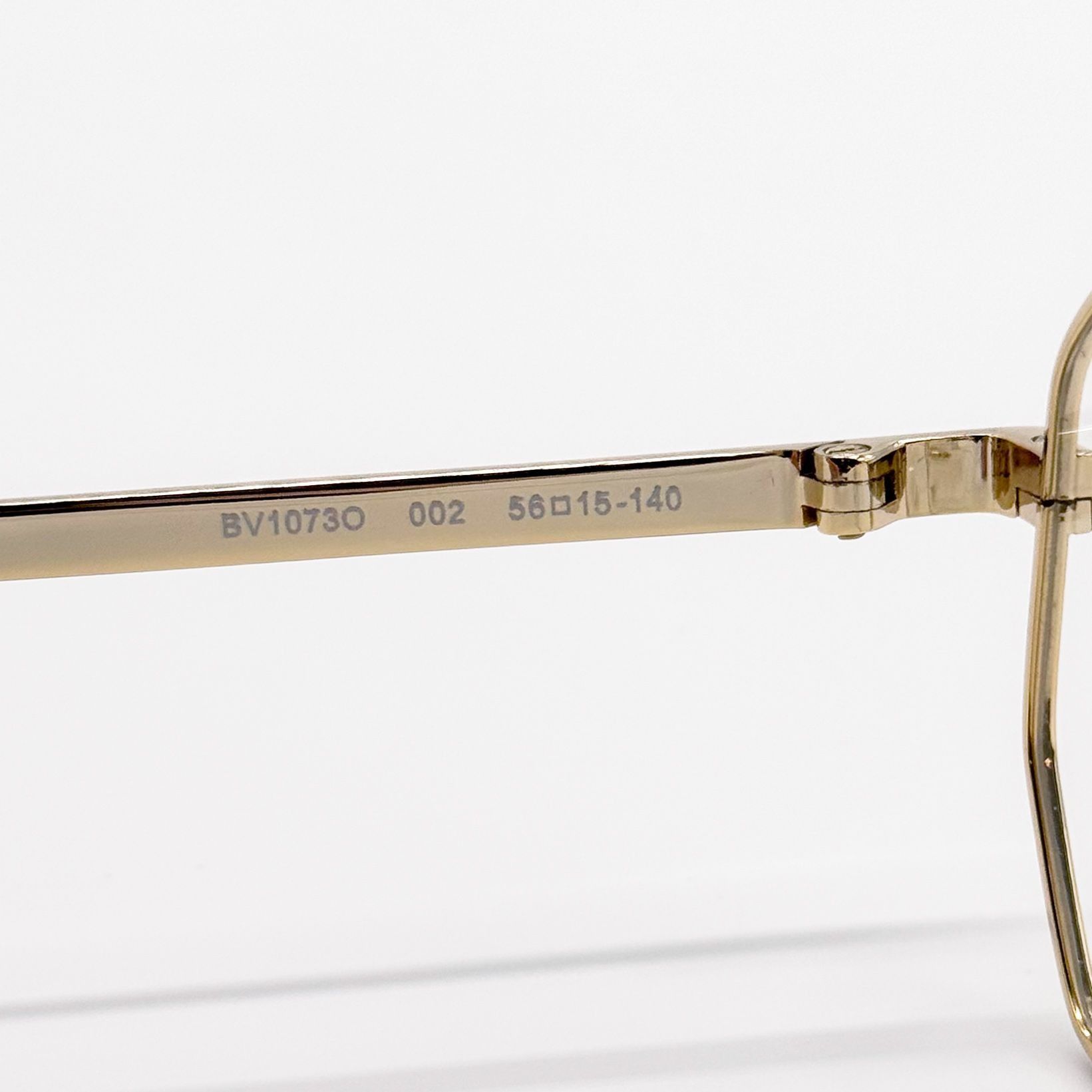 Bottega Veneta NEW BOTTEGA VENETA EYEGLASSES BV1073O 002 SQUARE GOLD UNISEX Size ONE SIZE - 8 Thumbnail
