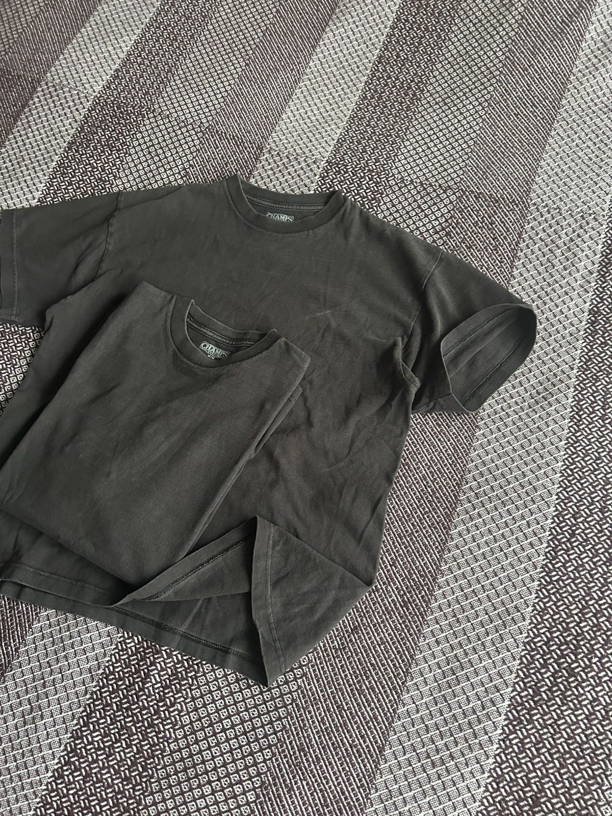 Vintage Vintage 2X Brown Blank Tee 90s Champs Sports Streetwear SZ M Size US M / EU 48-50 / 2 - 4 Thumbnail