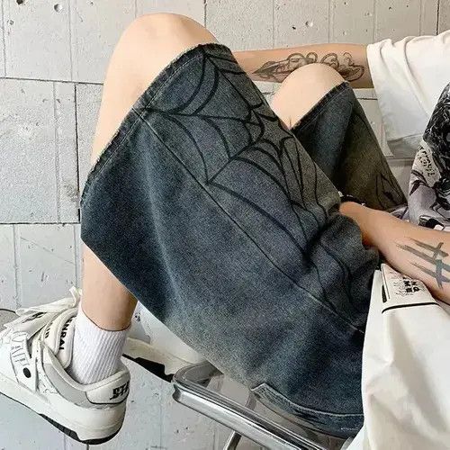 Designer × Japanese Brand Y2K breeches Harajuku style grunge bermuda shorts Size US 30 / EU 46 - 2 Thumbnail