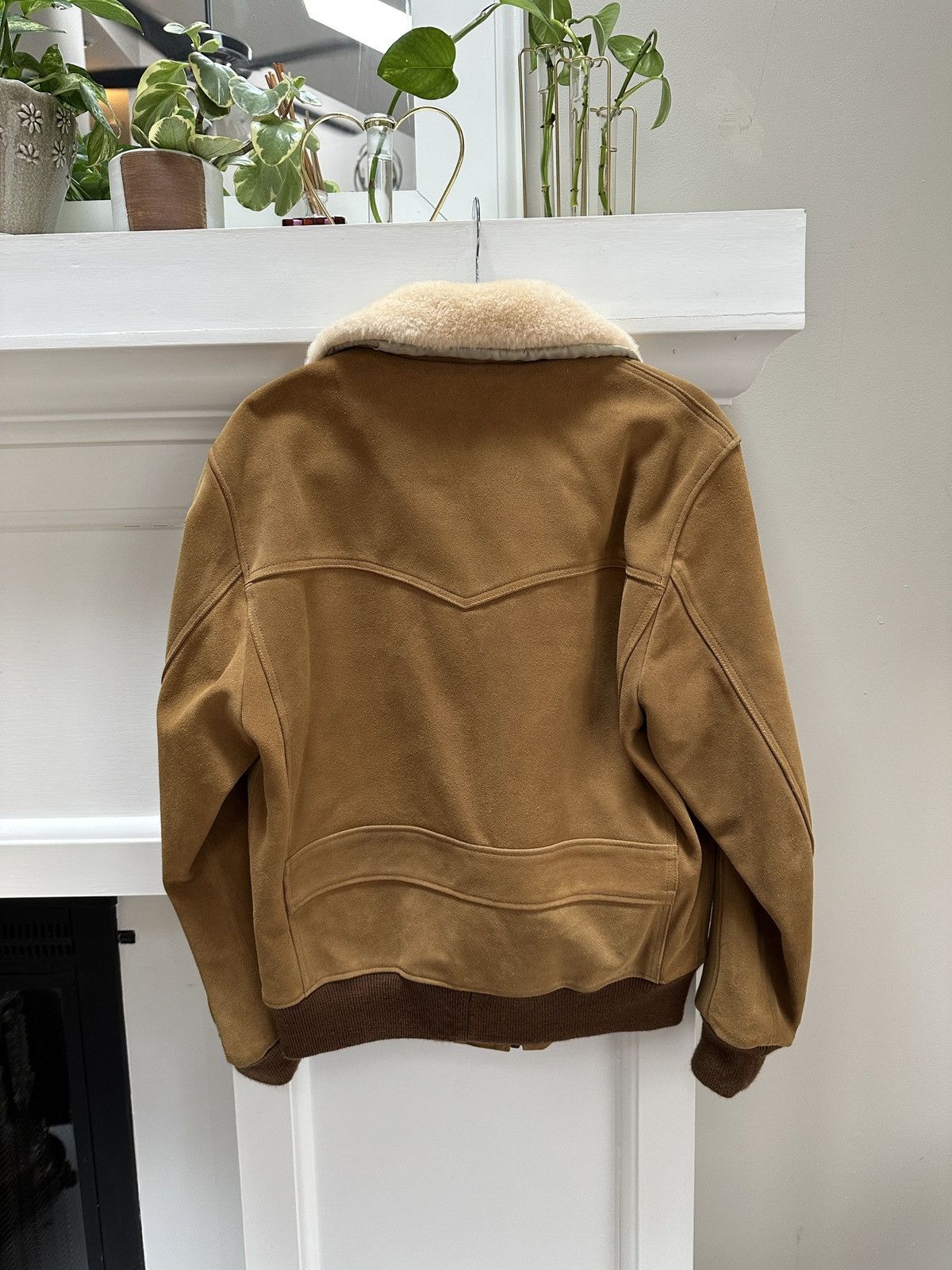 Frye Suede Shearling Bomber Size US S / EU 44-46 / 1 - 8 Thumbnail