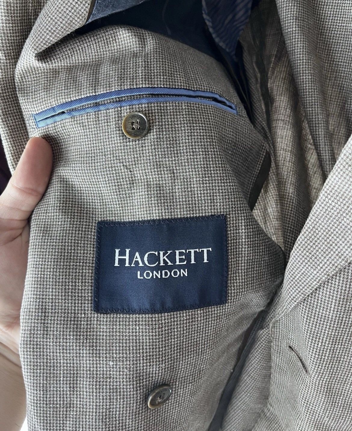 Hackett Man's jacket Hackett London Vintage Classic Size 38R - 6 Thumbnail