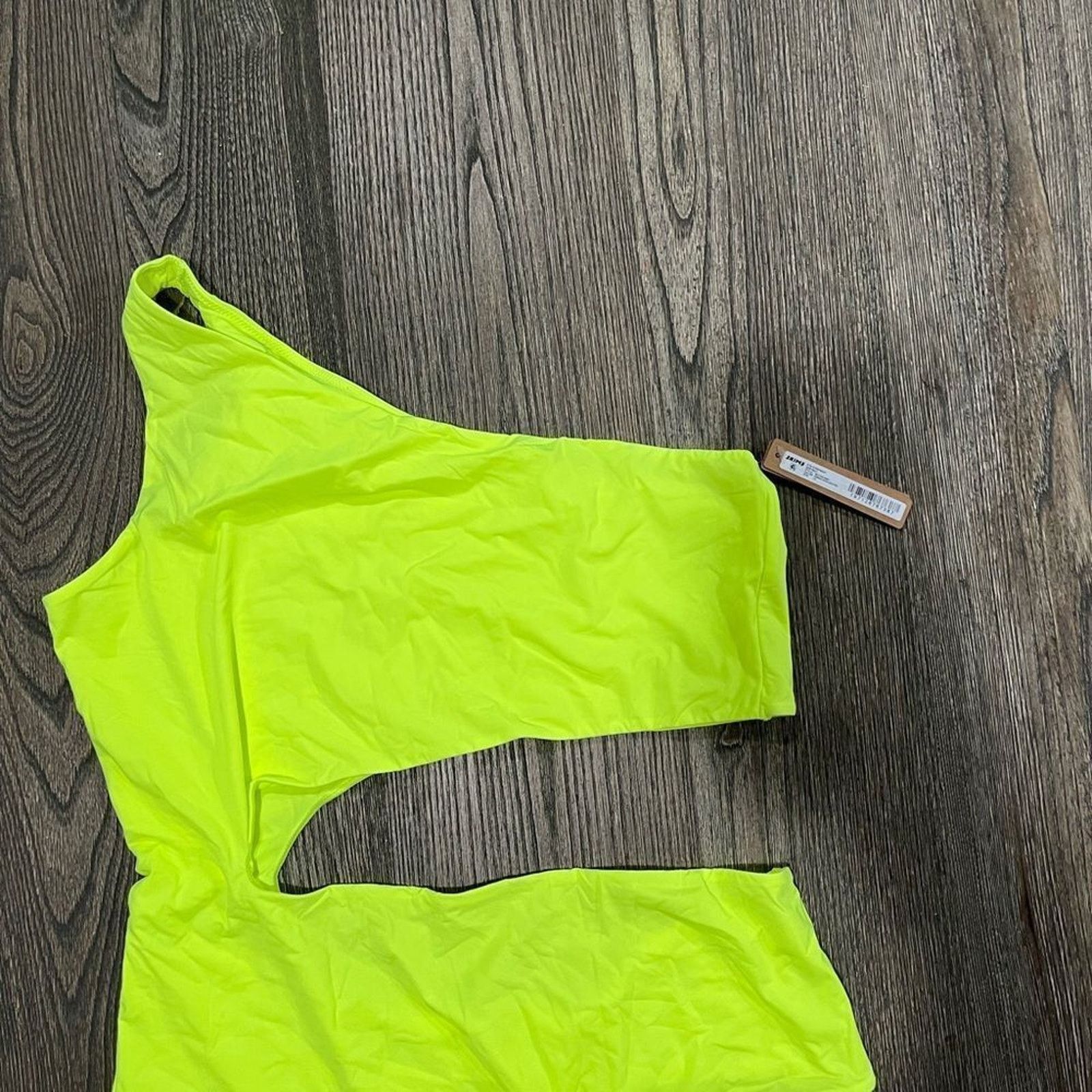 SKIMS NWT Skims Fits Everybody One Shoulder Cut Out Bodysuit 4X Size 4XL / US 24-26 - 3 Thumbnail