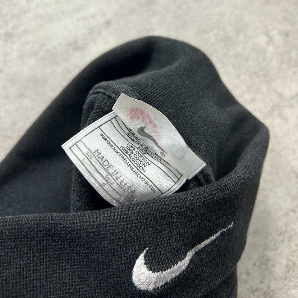 Nike × Vintage SWOOSH CREWNECK EMBROIDERED MOCK NECK SHIRT MADE IN USA Size US L / EU 52-54 / 3 - 3 Thumbnail