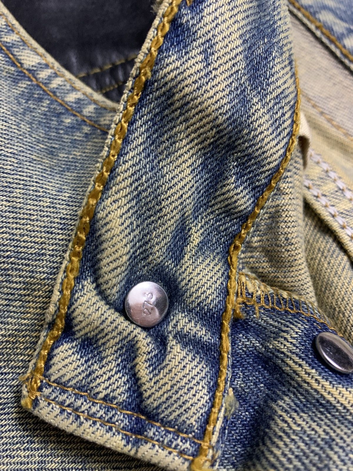 Levi's Vintage Clothing Vintage Levi’s 501 XX Mud Washed Distress Denim Grunge Size US 30 / EU 46 - 10 Thumbnail