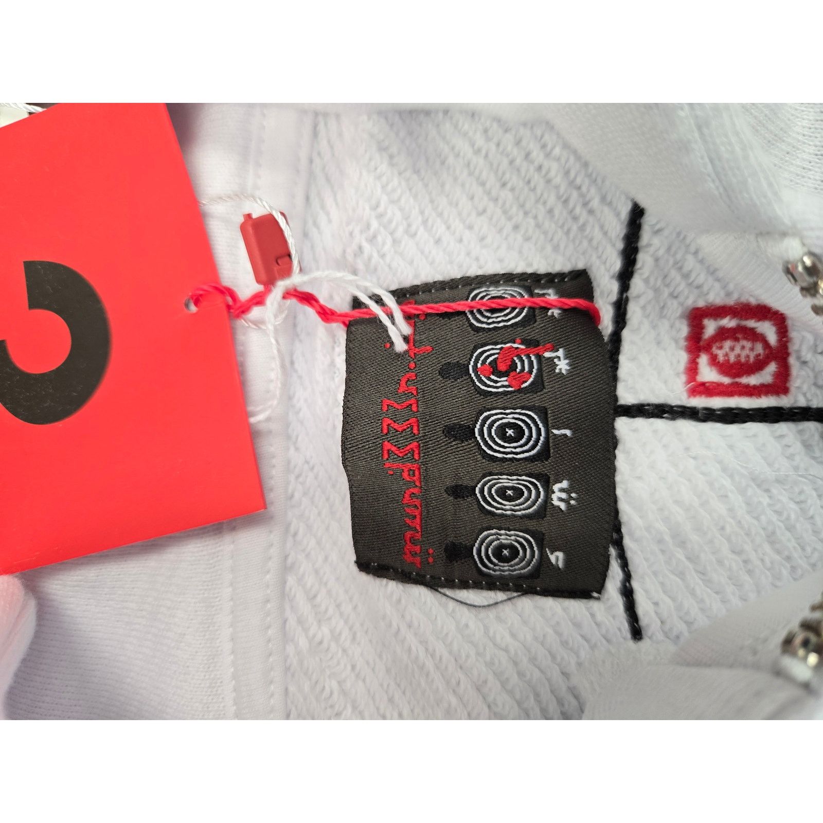 murd333r.fm Murd333r.fm Peacemaker 2 White Pullover Hoodie Size XL NWT Size US XL / EU 56 / 4 - 8 Thumbnail