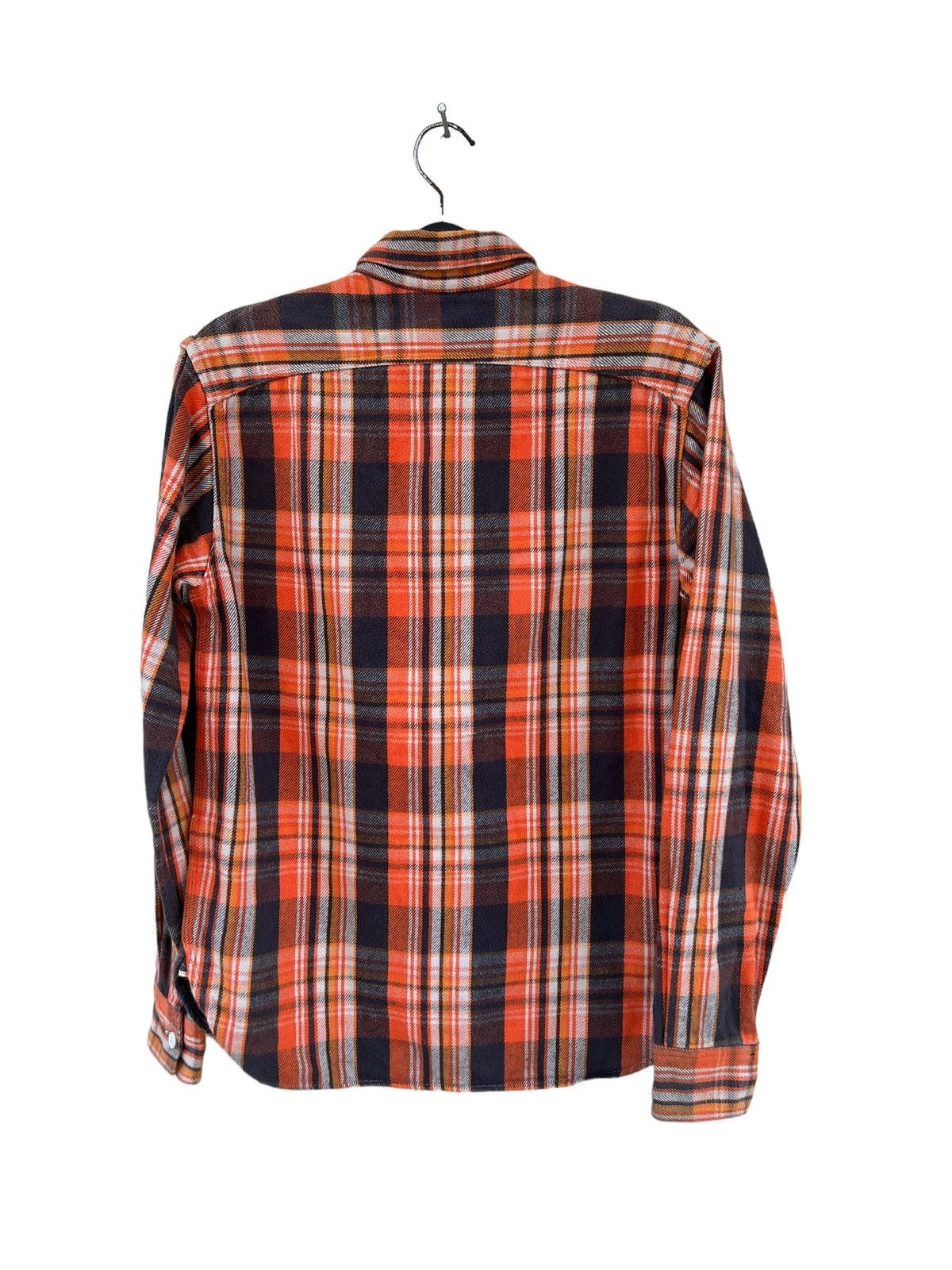 Flannel Fob Factory Japan Selvedge Gusset Check Flannel Work Shirt Size US M / EU 48-50 / 2 - 13 Thumbnail