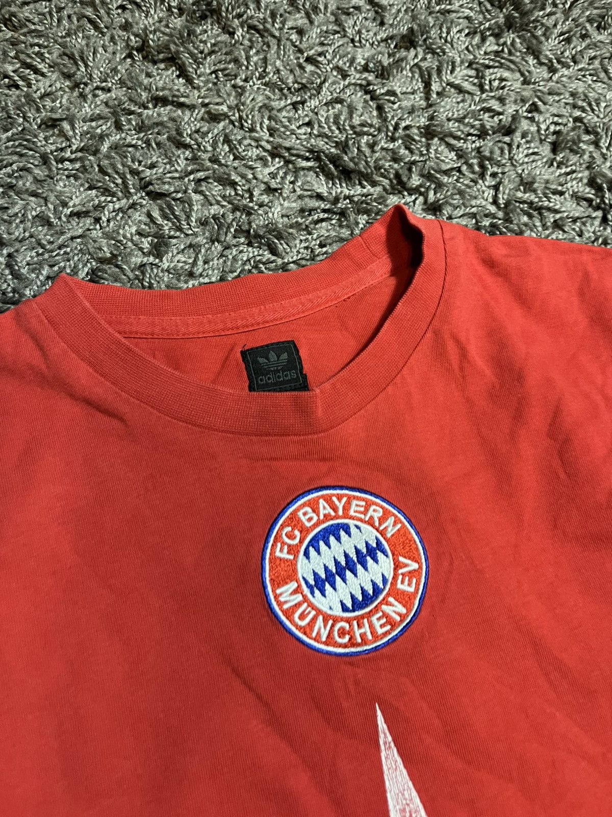 Adidas ADIDAS BAYERN MUNCHEN #8 NEW REISSUE COTTON T-SHIRT Size US M / EU 48-50 / 2 - 3 Thumbnail